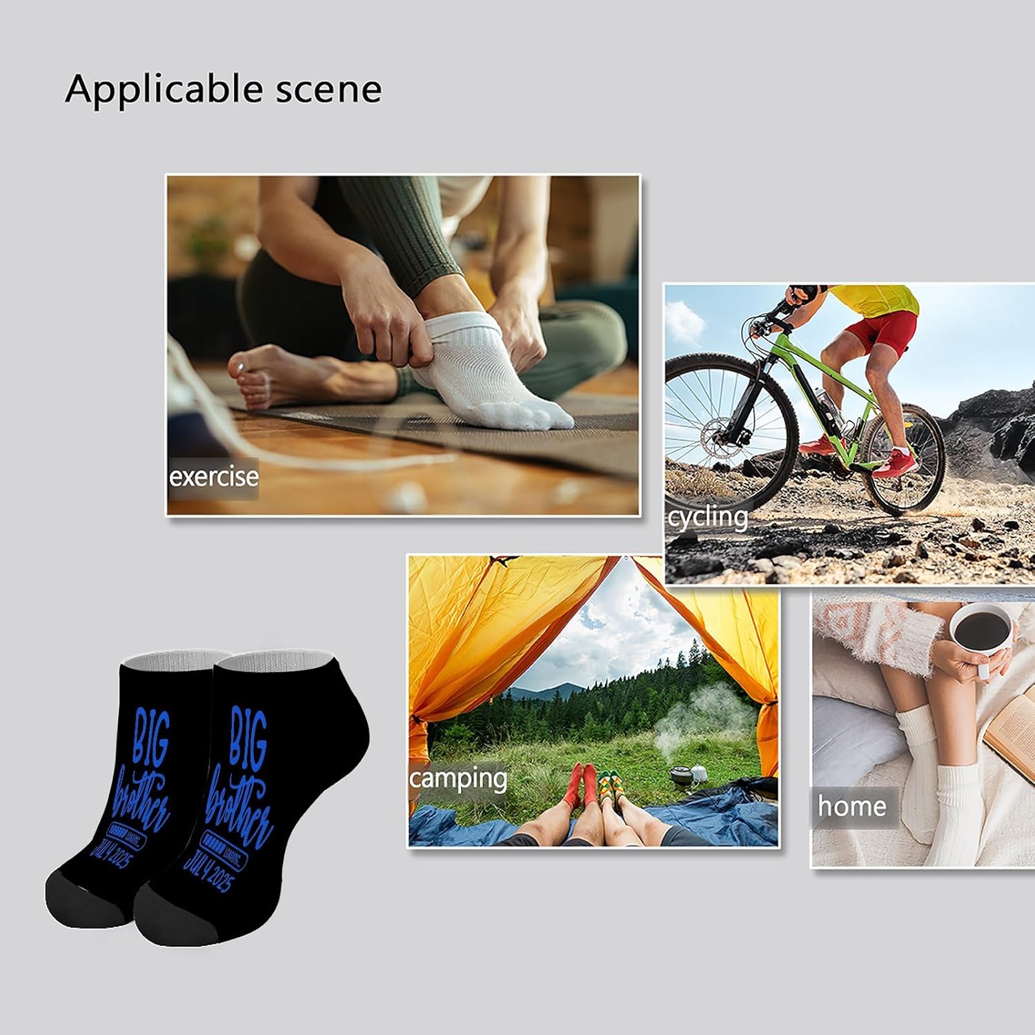 Adorable Hidden Mens Calf Socks for 2025 Baby Announcement