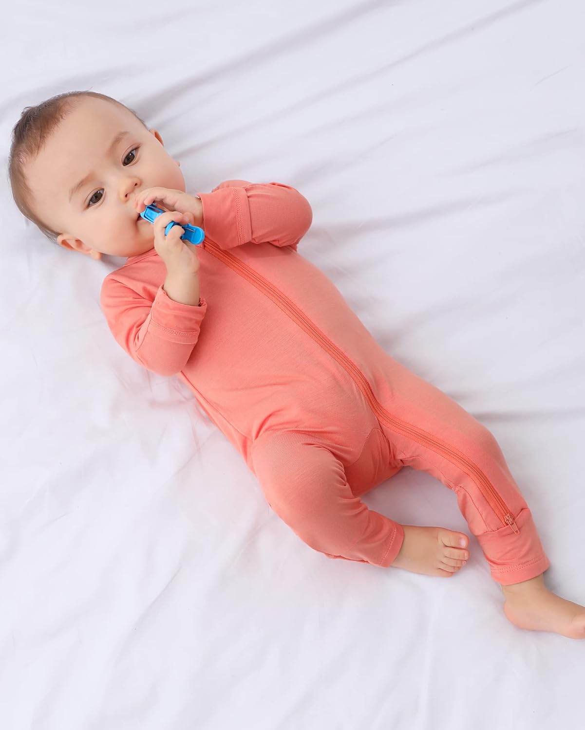 Rayon Spandex Baby Romper