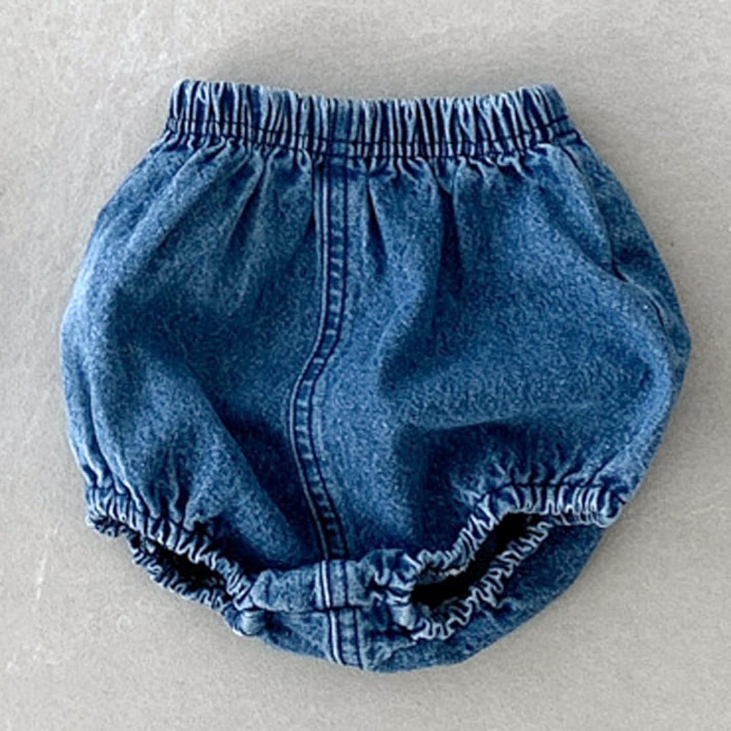 EISHOW Baby Denim Bloomers 2pcs Shorts Set for 0-3 Years