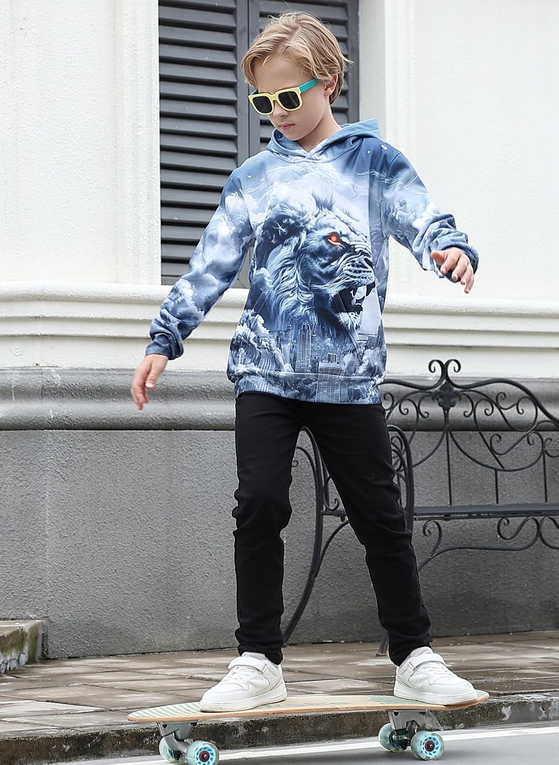 3D Printed carcass Hoodie for Boys and Girls