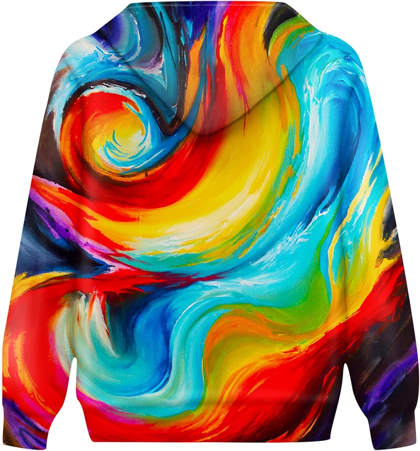 Linnhoy 3D Digital Printed Hoodie for Kids - Boys Girls