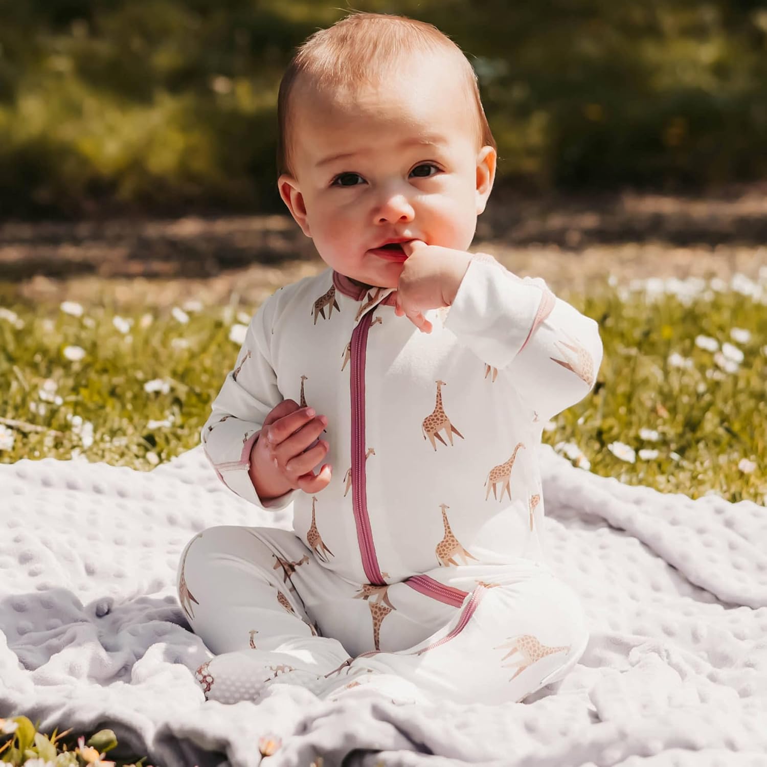 Bamboo Little Soft Baby Pjs for Girls