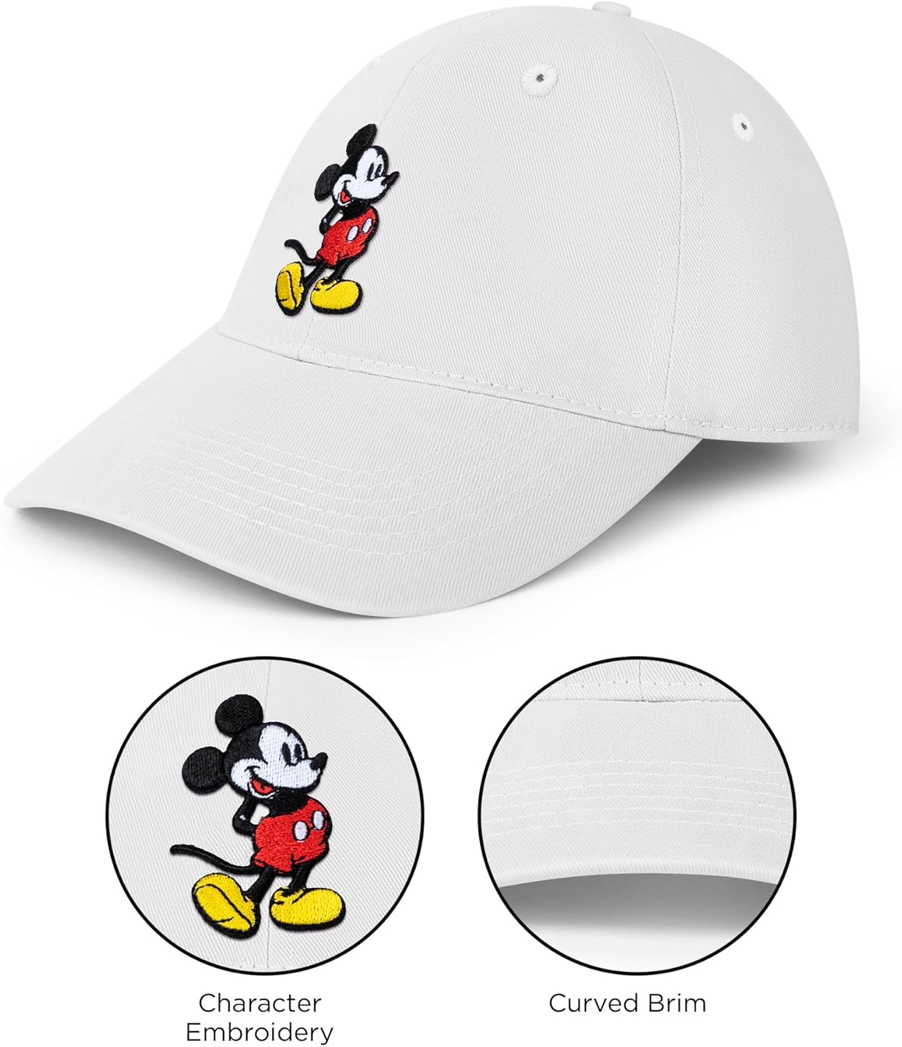 Adjustable Mickey Mouse Dad Baseball Cap