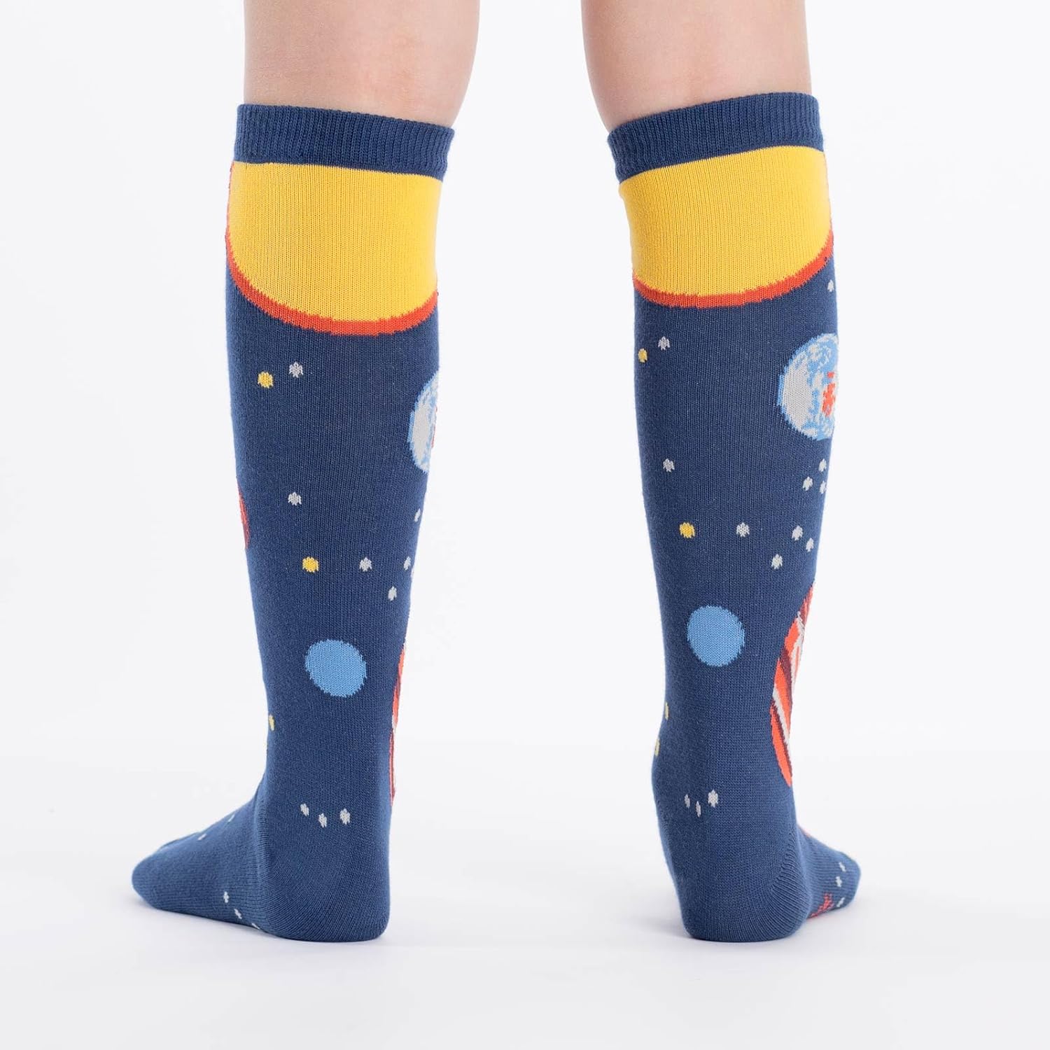 Sock It To Me Juniors Solar System Planet Knee High Socks