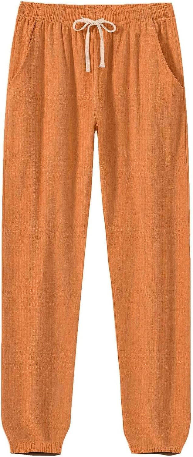 Luxury Cotton Linen Pants