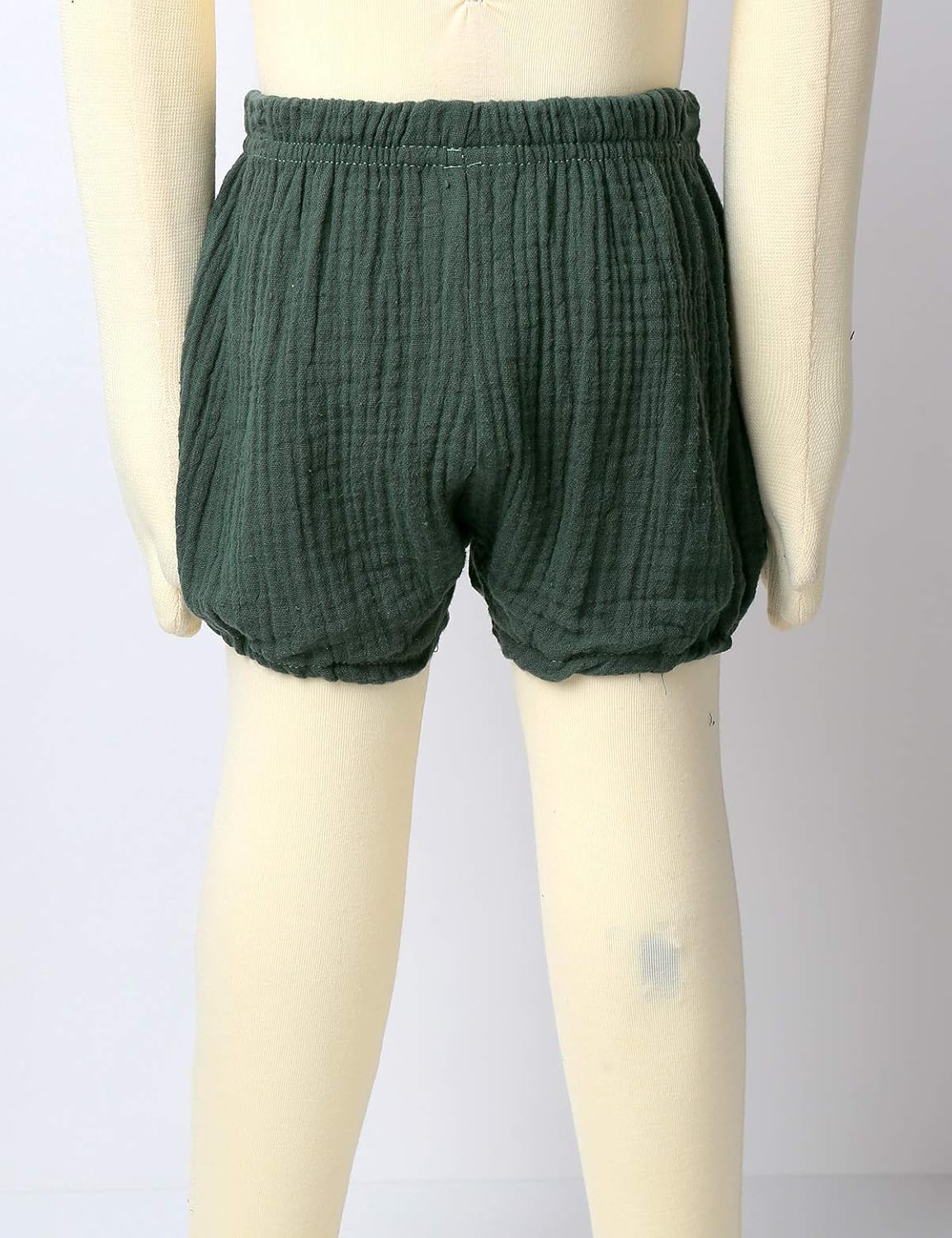 High-Quality Diaper Cover Linen Blend Shorts for Babies