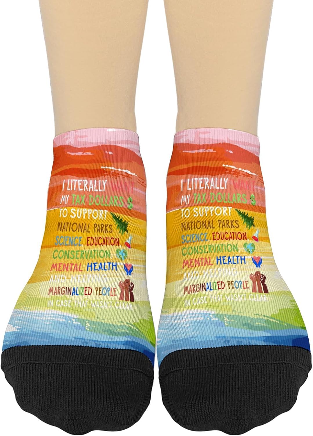 Cotton Liner Socks For Warm Feet