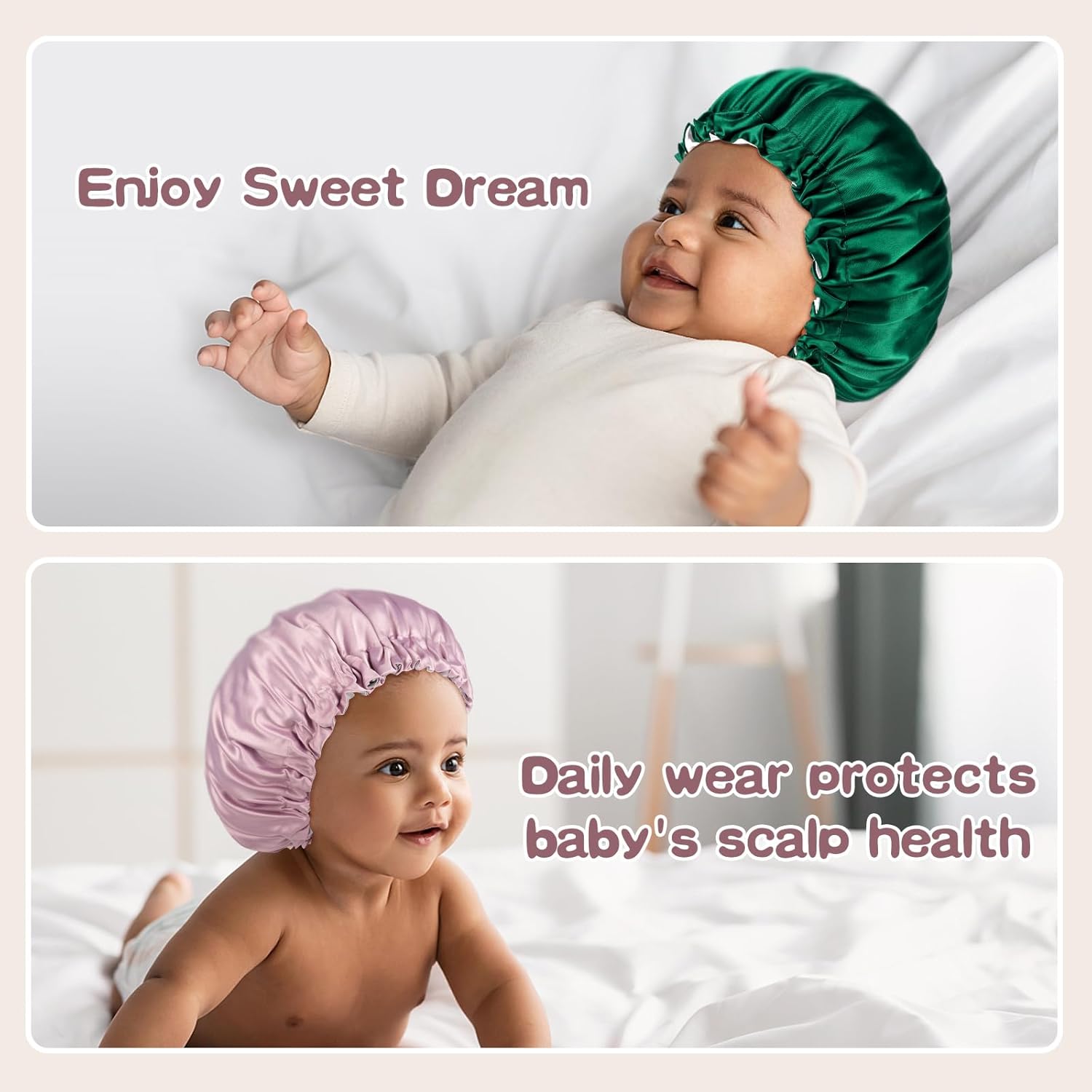 Adjustable Reversible Bonnet for Toddler Boys