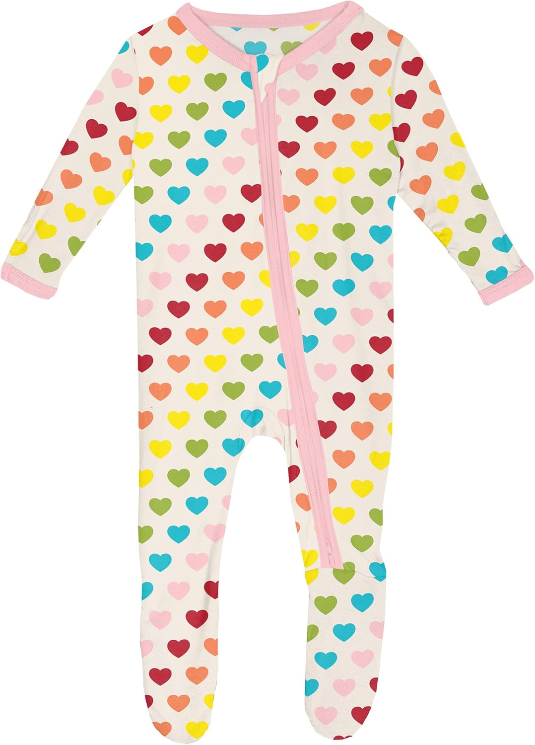 Cozy Footies for Babies - Soft Stretchy and Heart-Filled