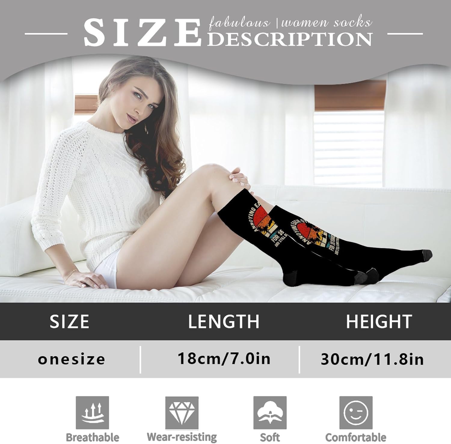 FuncFunc Knee High Socks