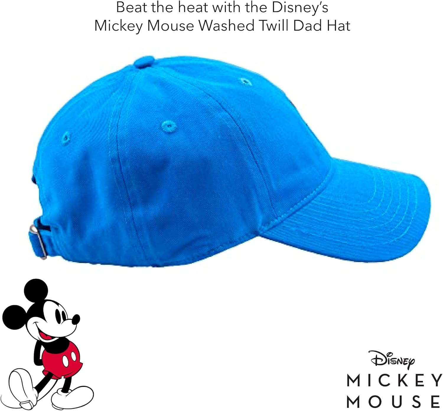 Sprawling Summertime Splendor Disney Mickey Mouse Baseball Hat