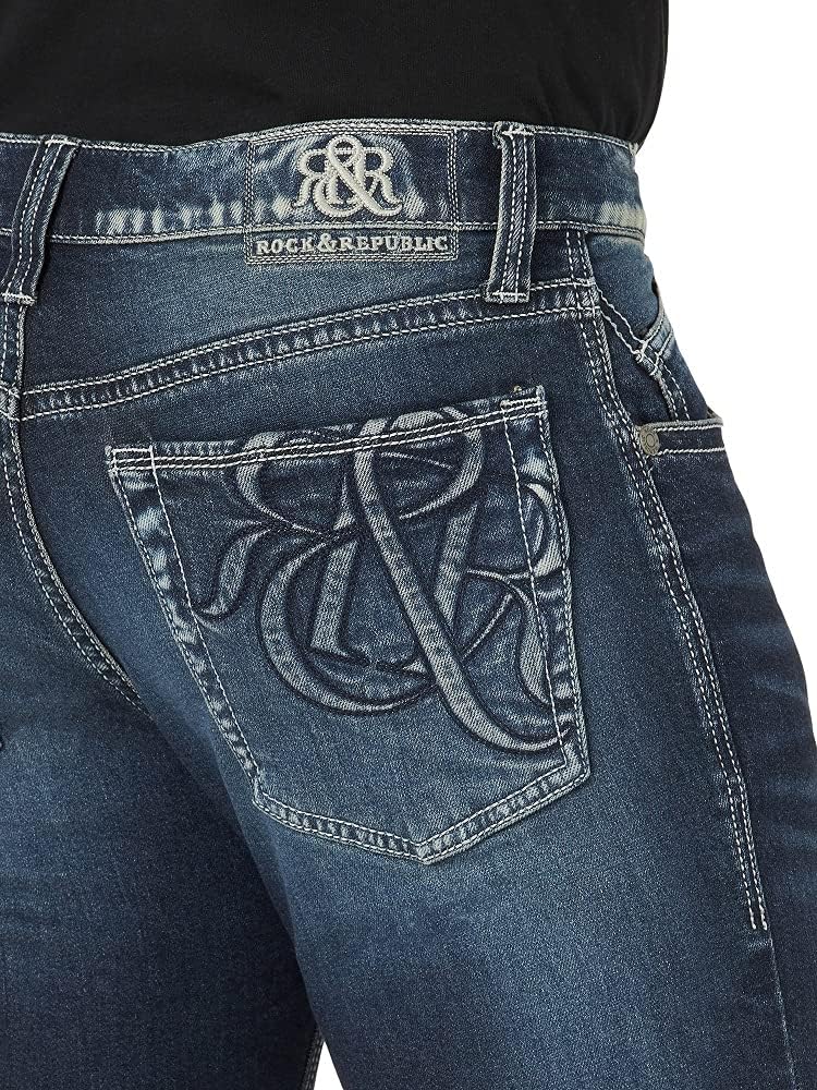 Rock Republic Mens Relaxed Straight Jean