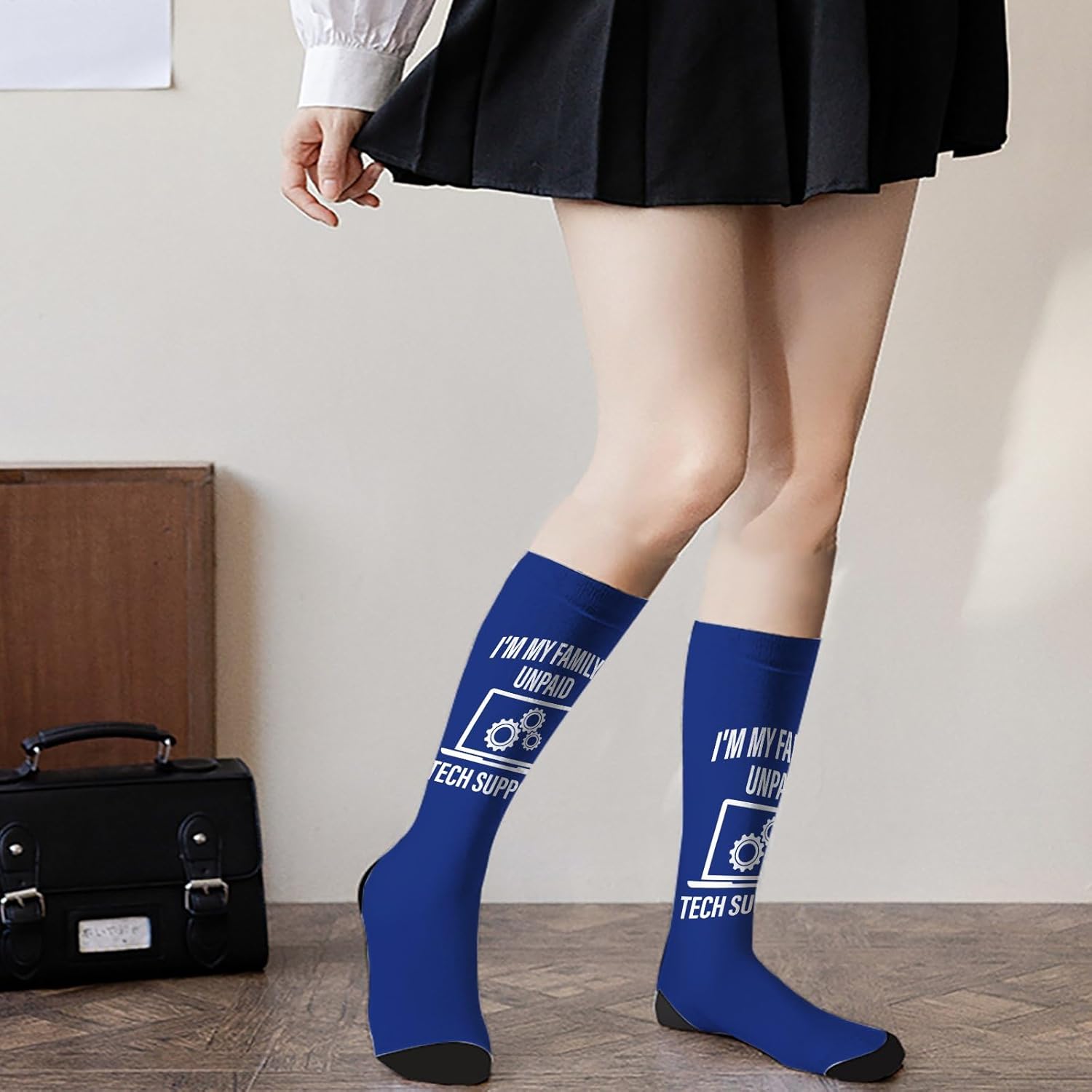 Im My Familys Unpaid Tech Supports Novelty Mens Socks