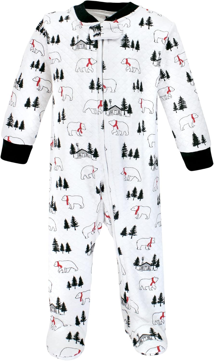 Hudson Baby Baby Girls Quilted Sleep Collection