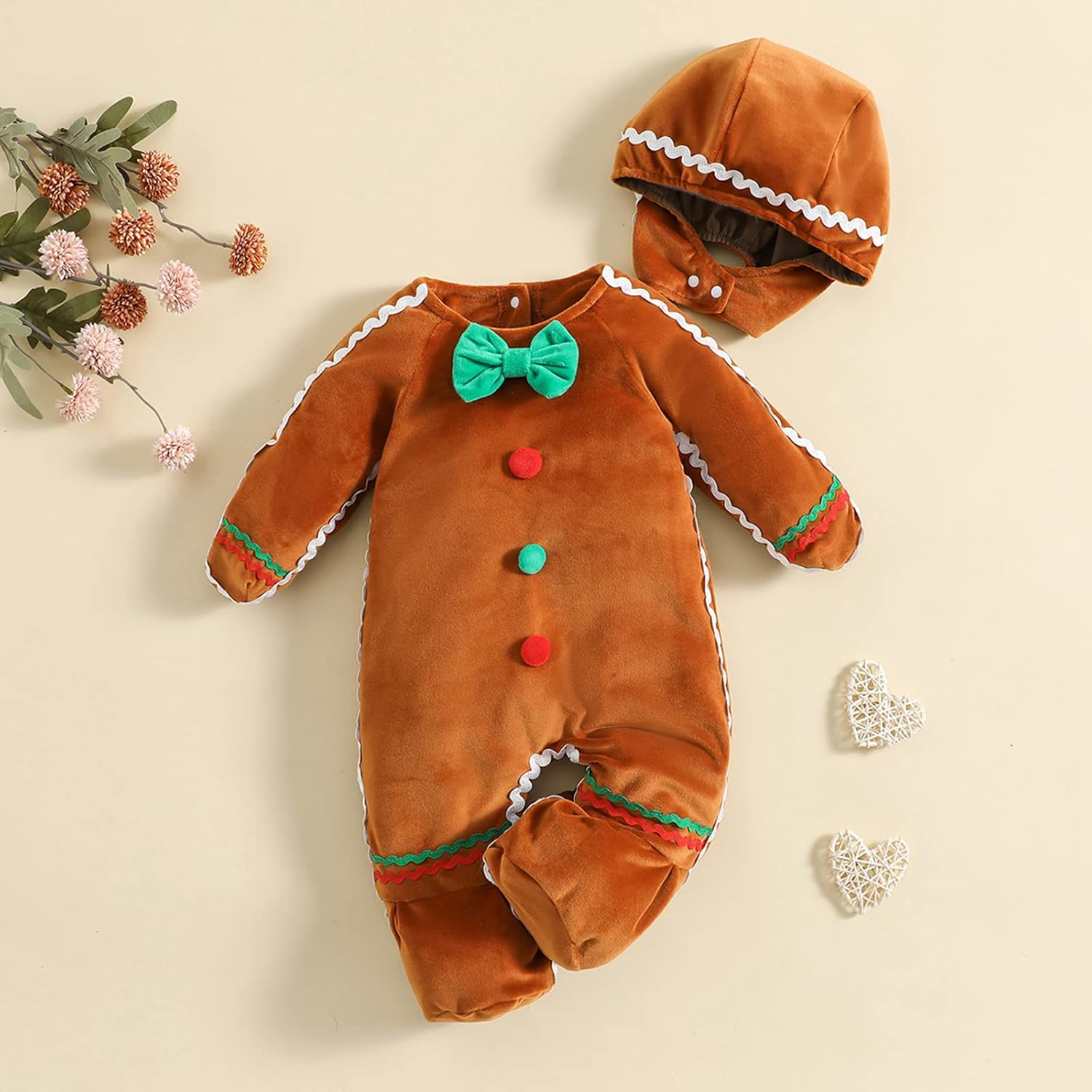 Kuriozud Toddler Romper Hat for Boys Girls