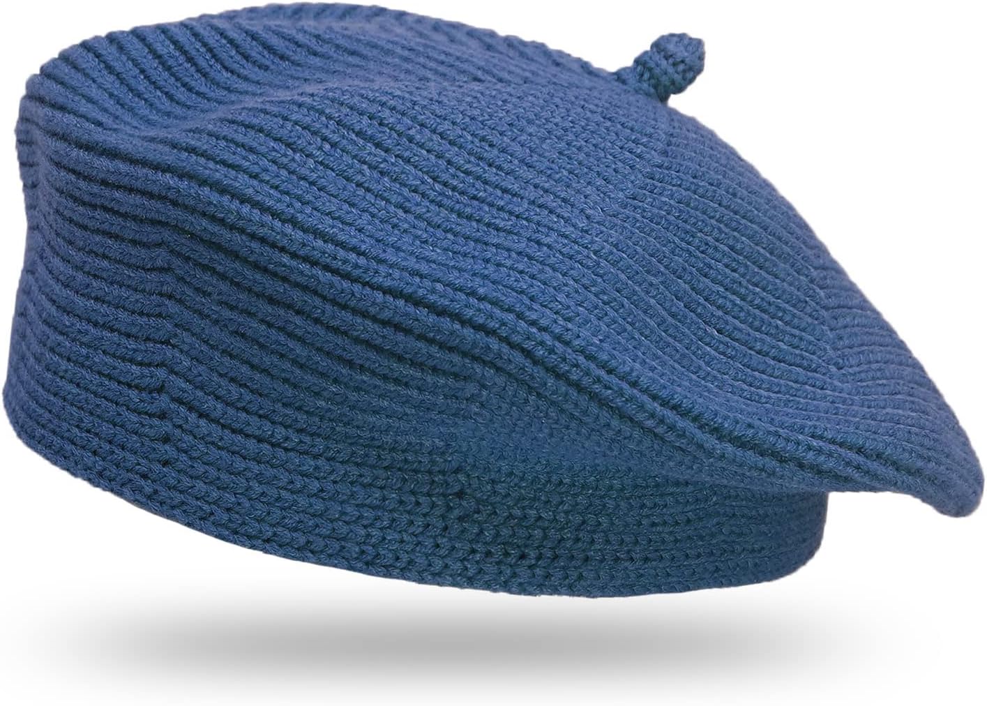 Trendy Soft Knitted Beret for Little Ones with Cozy Fit