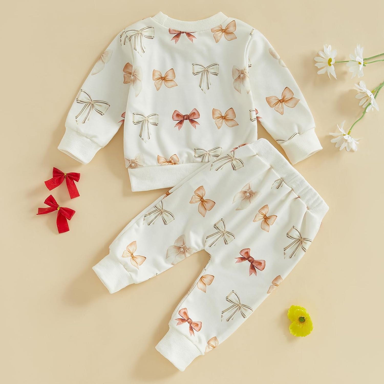 Cute Toddler Girl Clothing Set Long Sleeve Sweater Pants