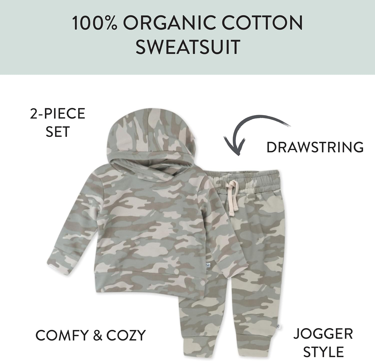 Honest Baby Organic Multi-Piece Set - Soft Comfortable Pullover Jogger Sets
