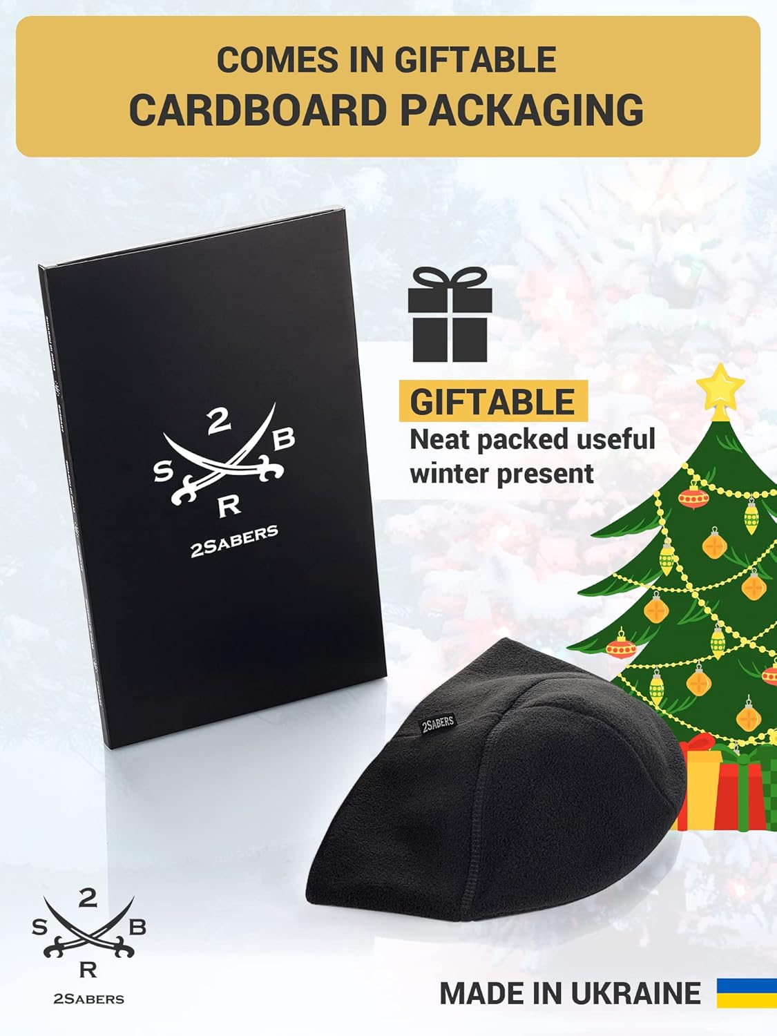 2SABERS Warm Fleece Hat Lightweight beanie for Men Women Straight Outta Enjoy