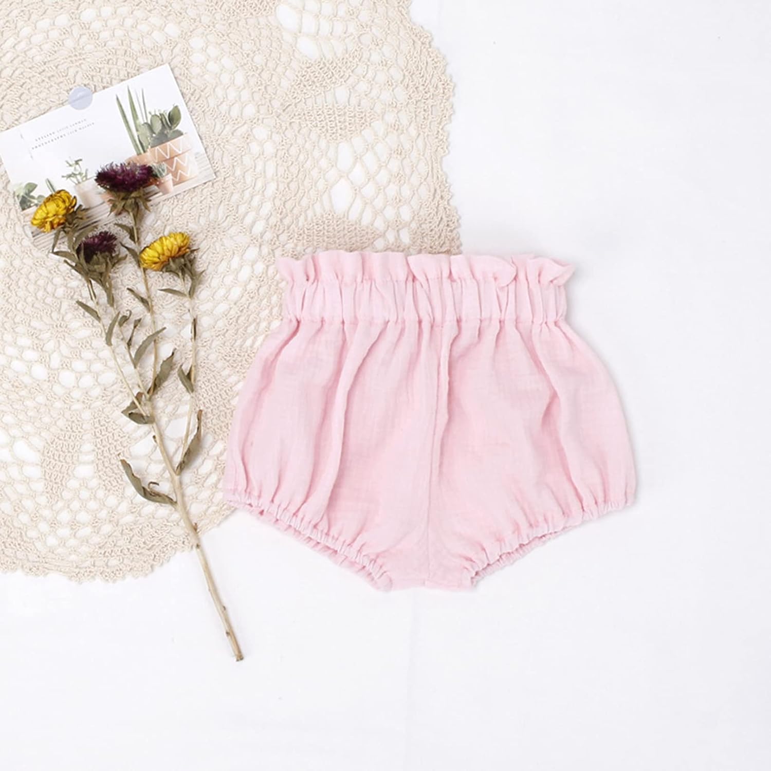 EISHOW Newborn Cotton Bloomers Unisex Baby Shorts