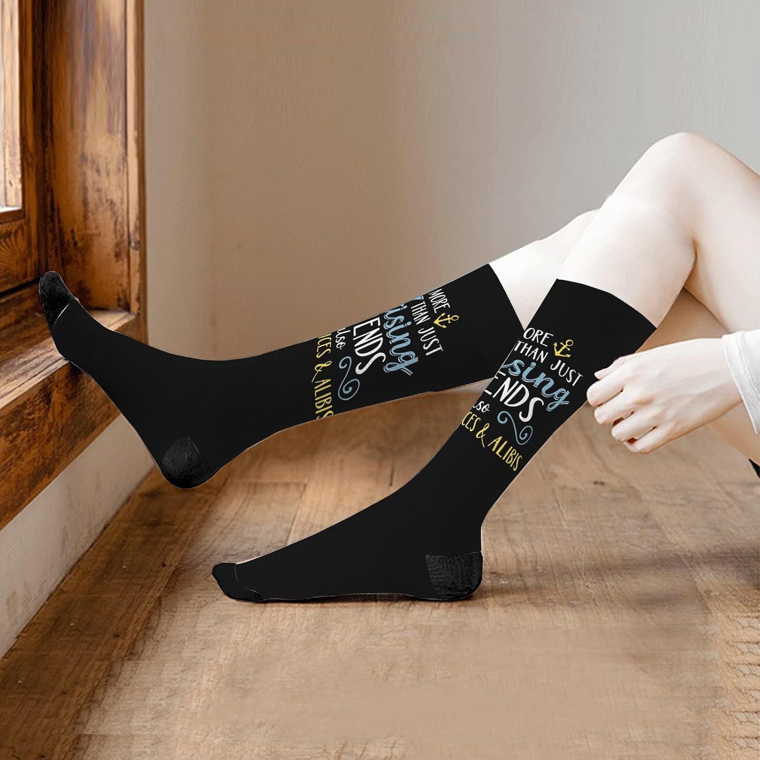 Cute Spandex Socks For Girls Stretchy and Stylish Athletic Socks