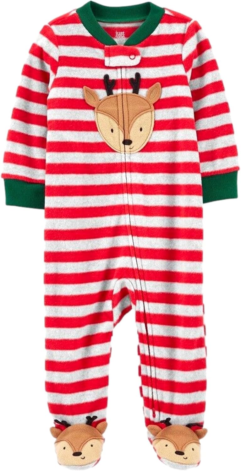 Carters Just One You Christmas Sleep Play Reindeer US