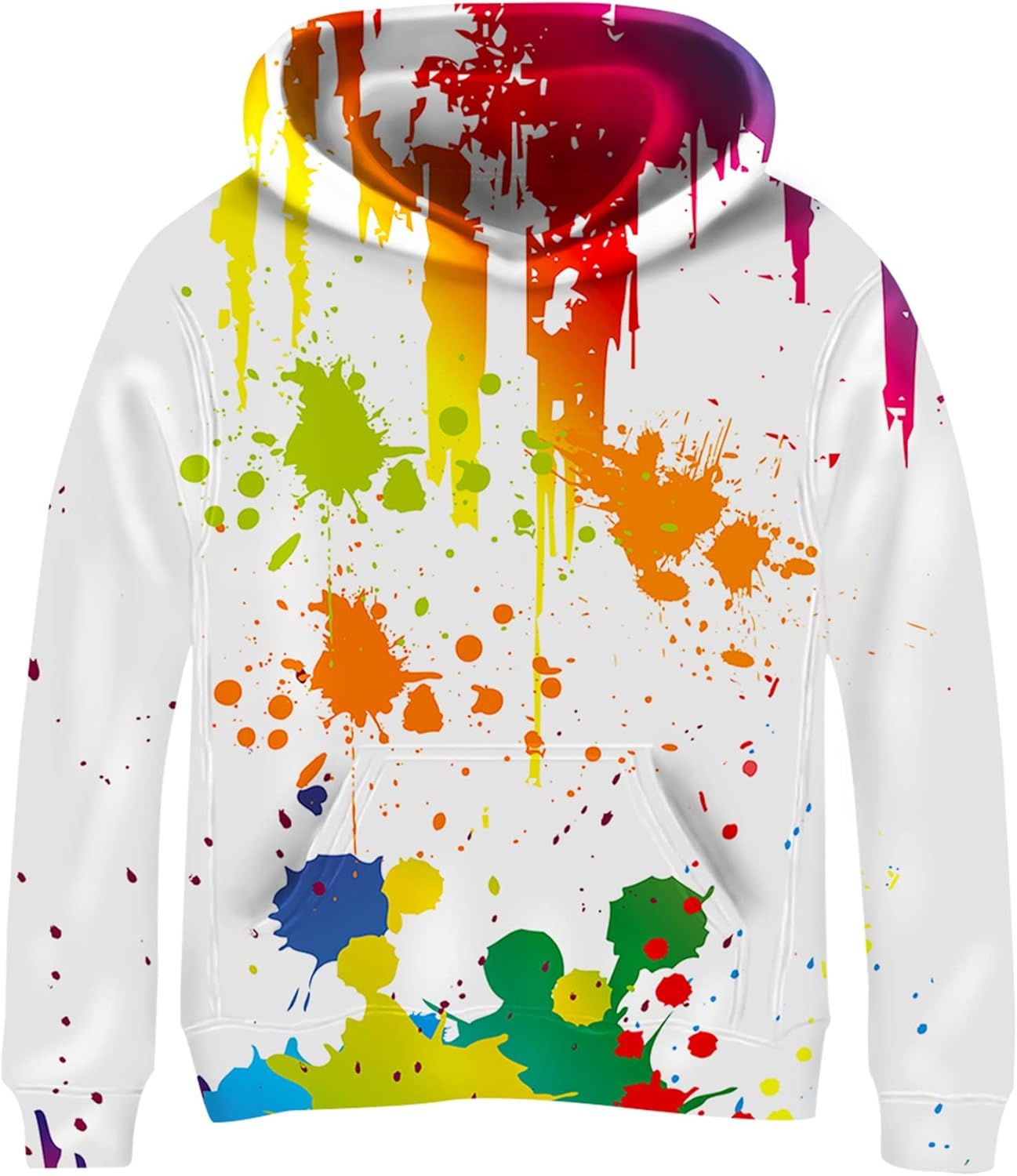 Linnhoy 3D Printed Kids Hoodies 6-15 Years