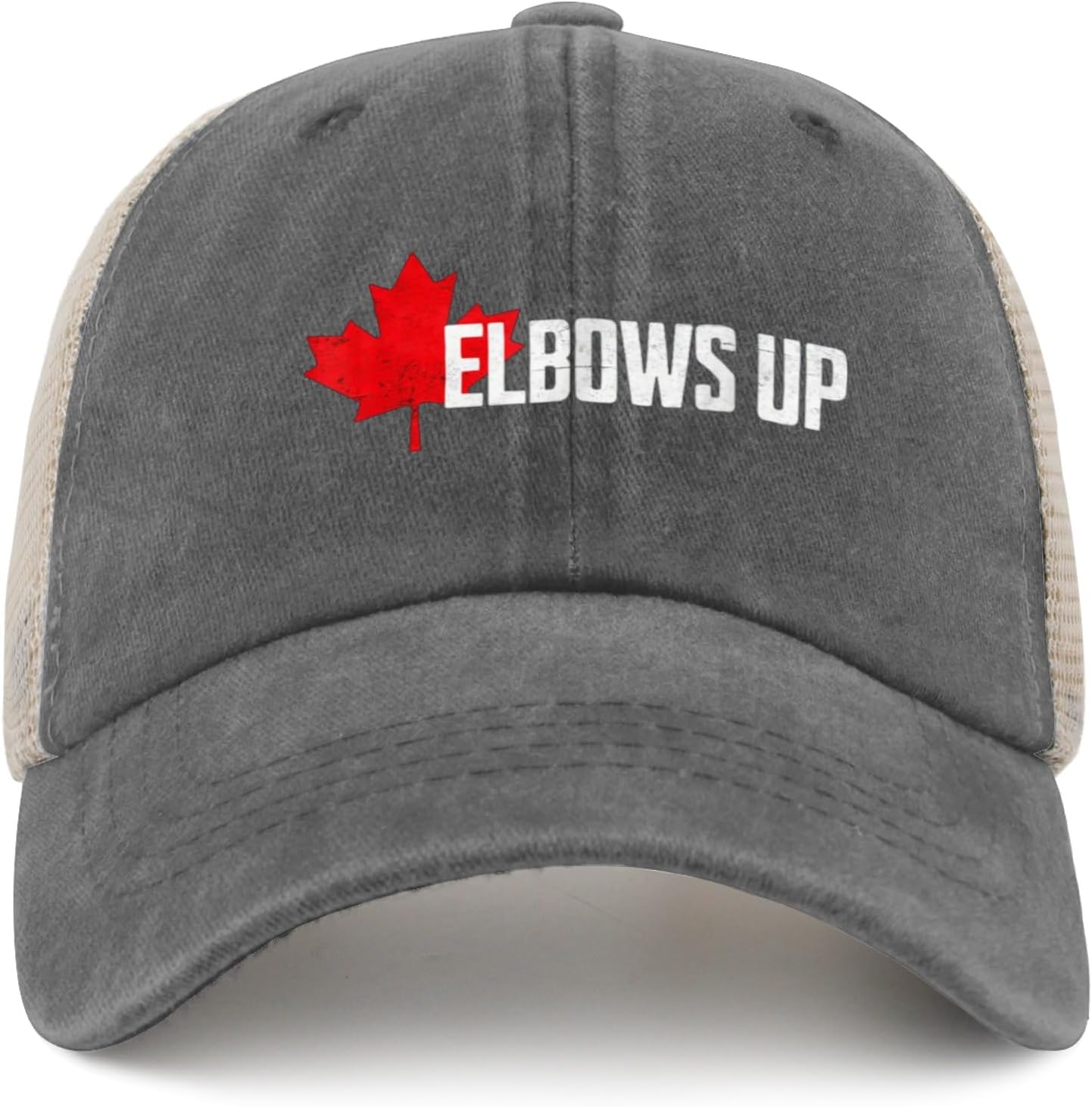 Elbows Up Canada Funny Trucker Hat for Men