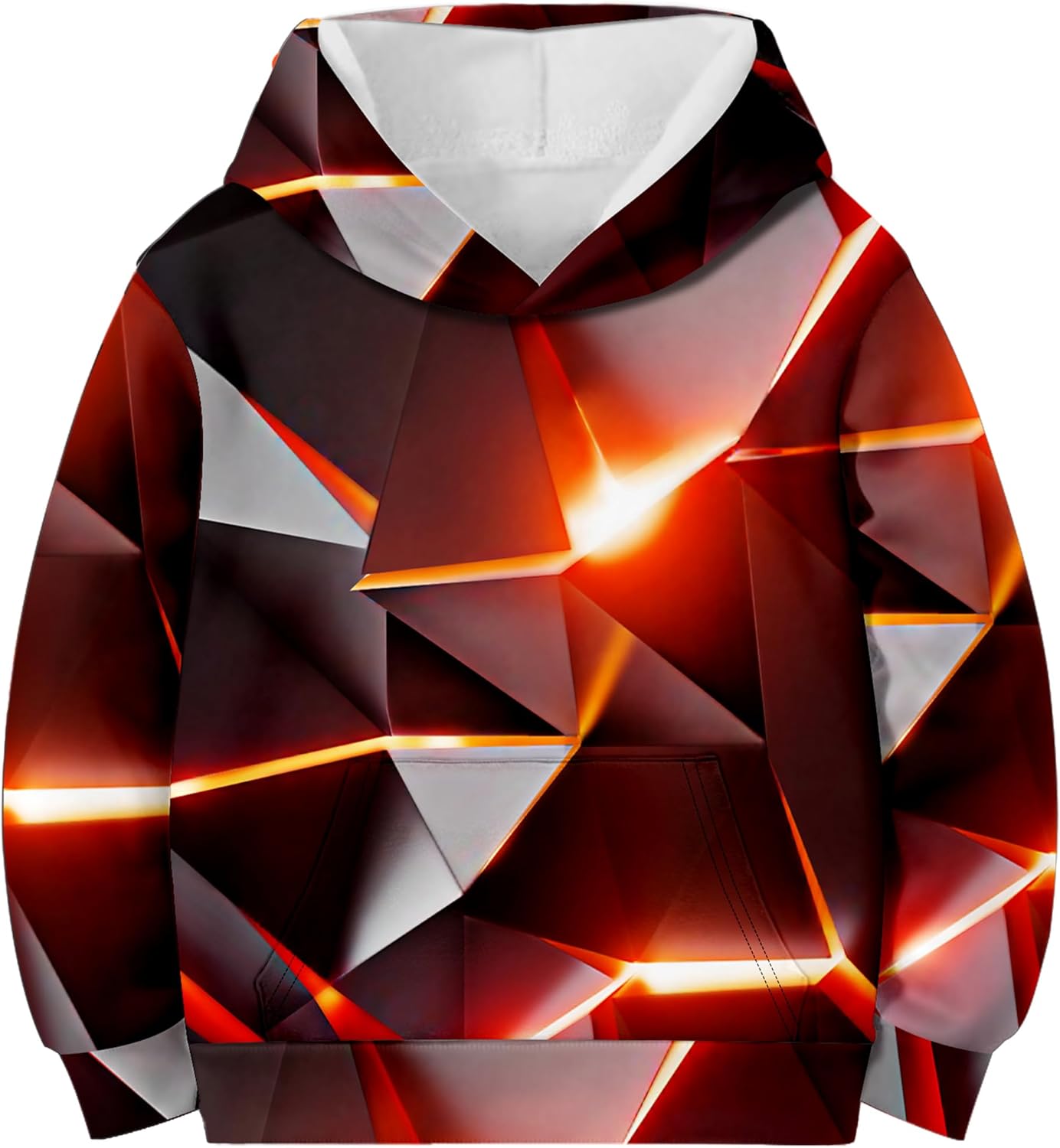 Premium 3D Print Graphic Pullover for Boys