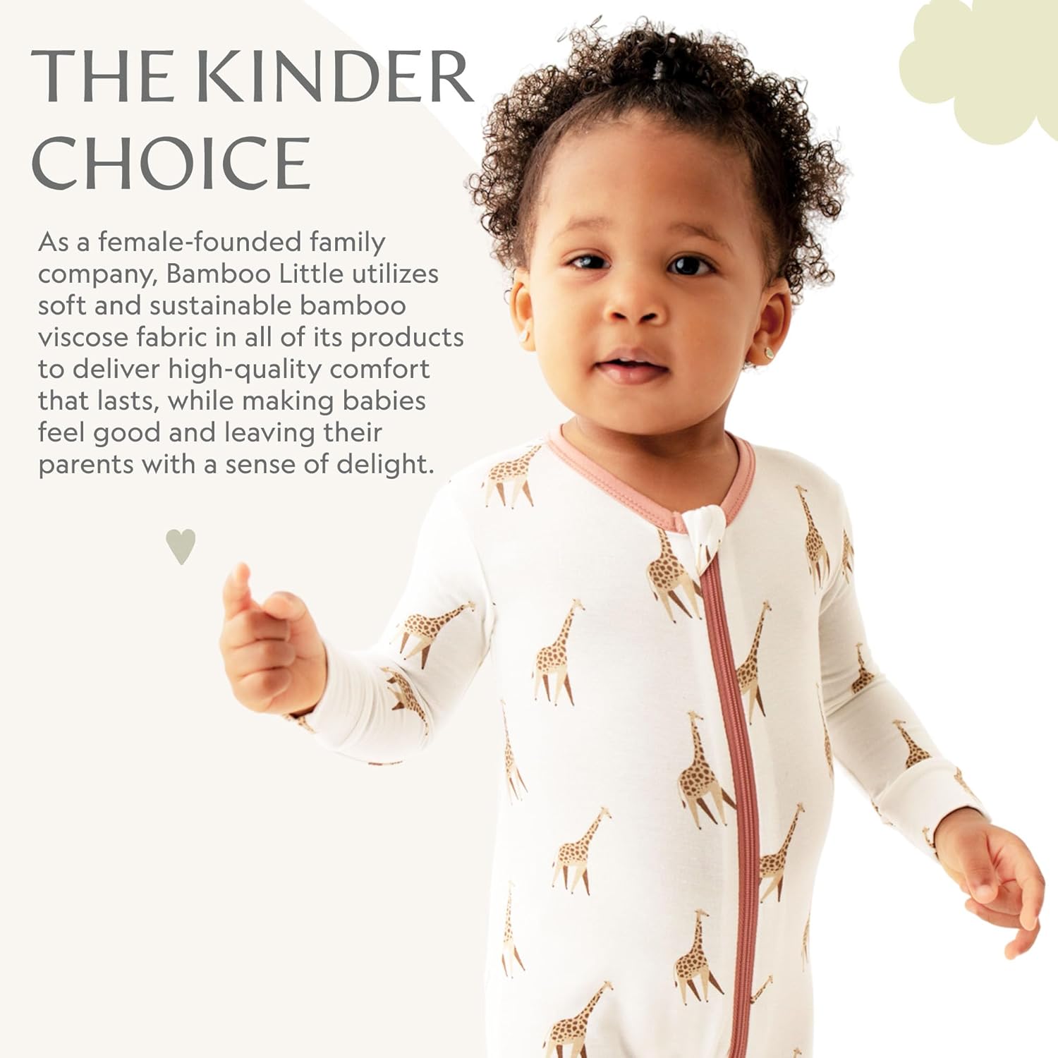 Bamboo Little Soft Baby Pjs for Girls