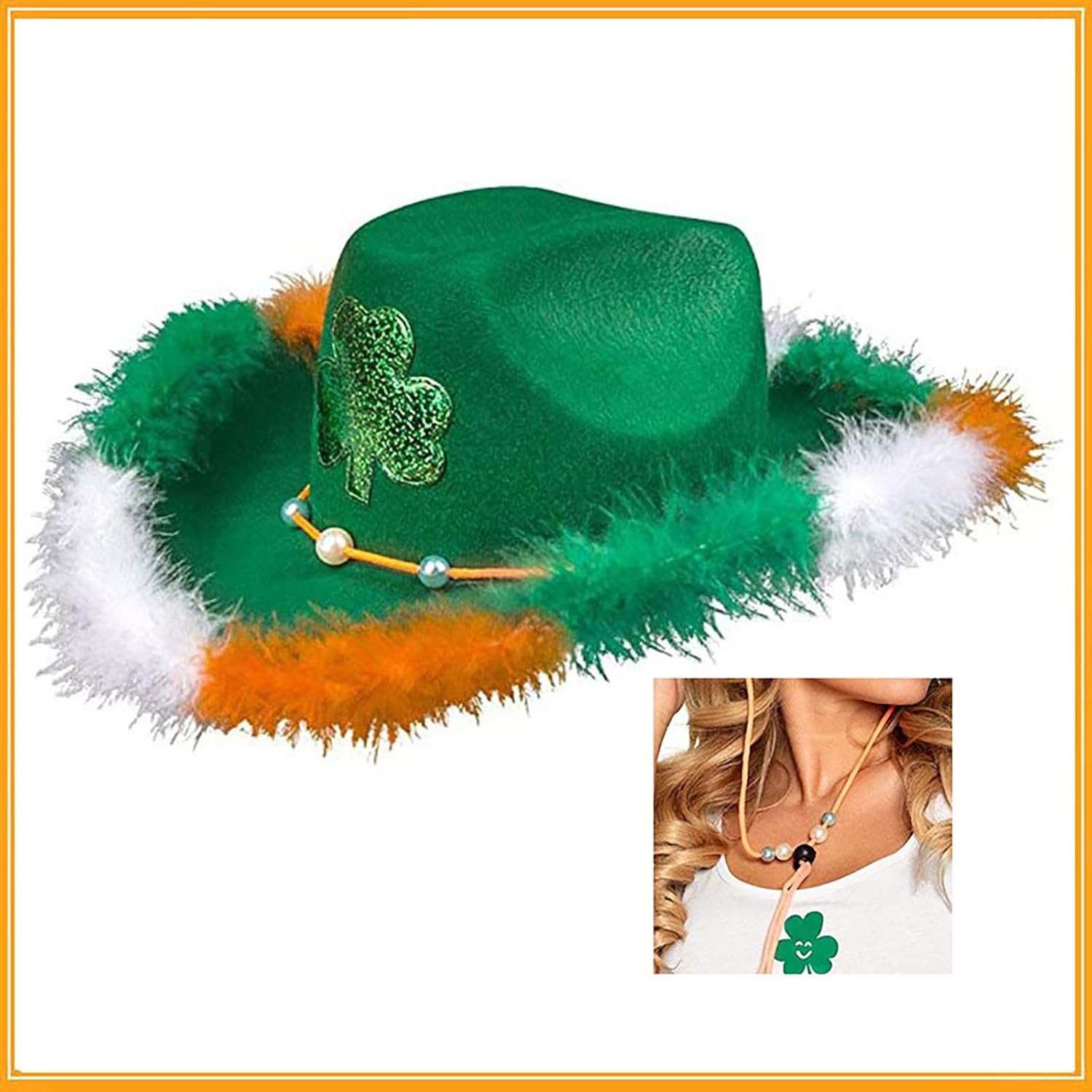 St Patricks Day Cowboy Hat
