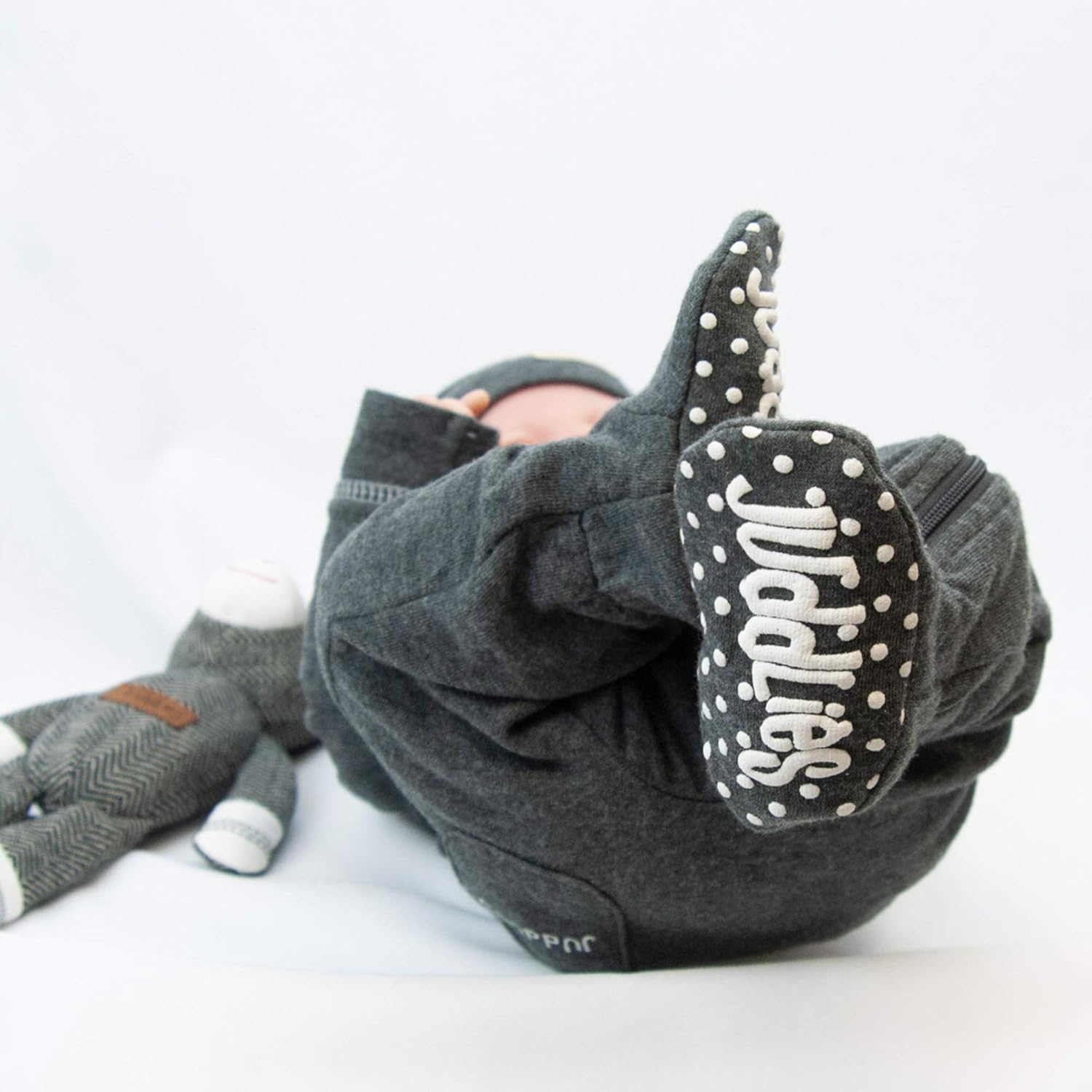Secure Sleepigan for Baby - Charcoal Grey Unisex Machine Washable