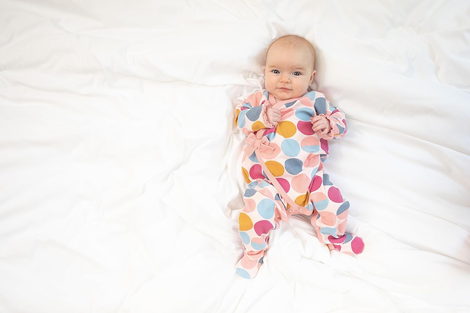 Stylish Cozy Baby Girl Polka Dot Blanket Sleper