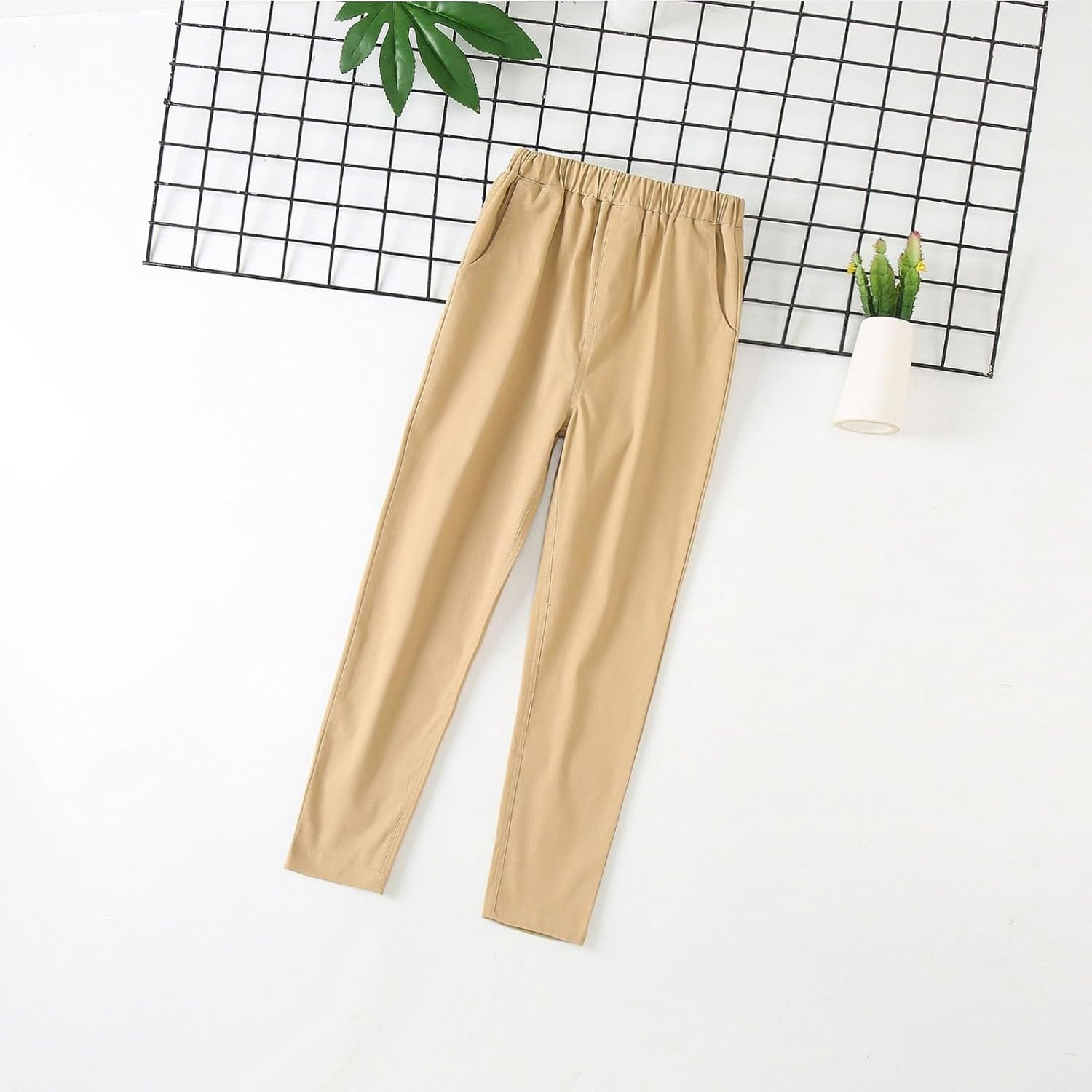 Elastic Waist Trousers for toddlers girls comfy and stylish