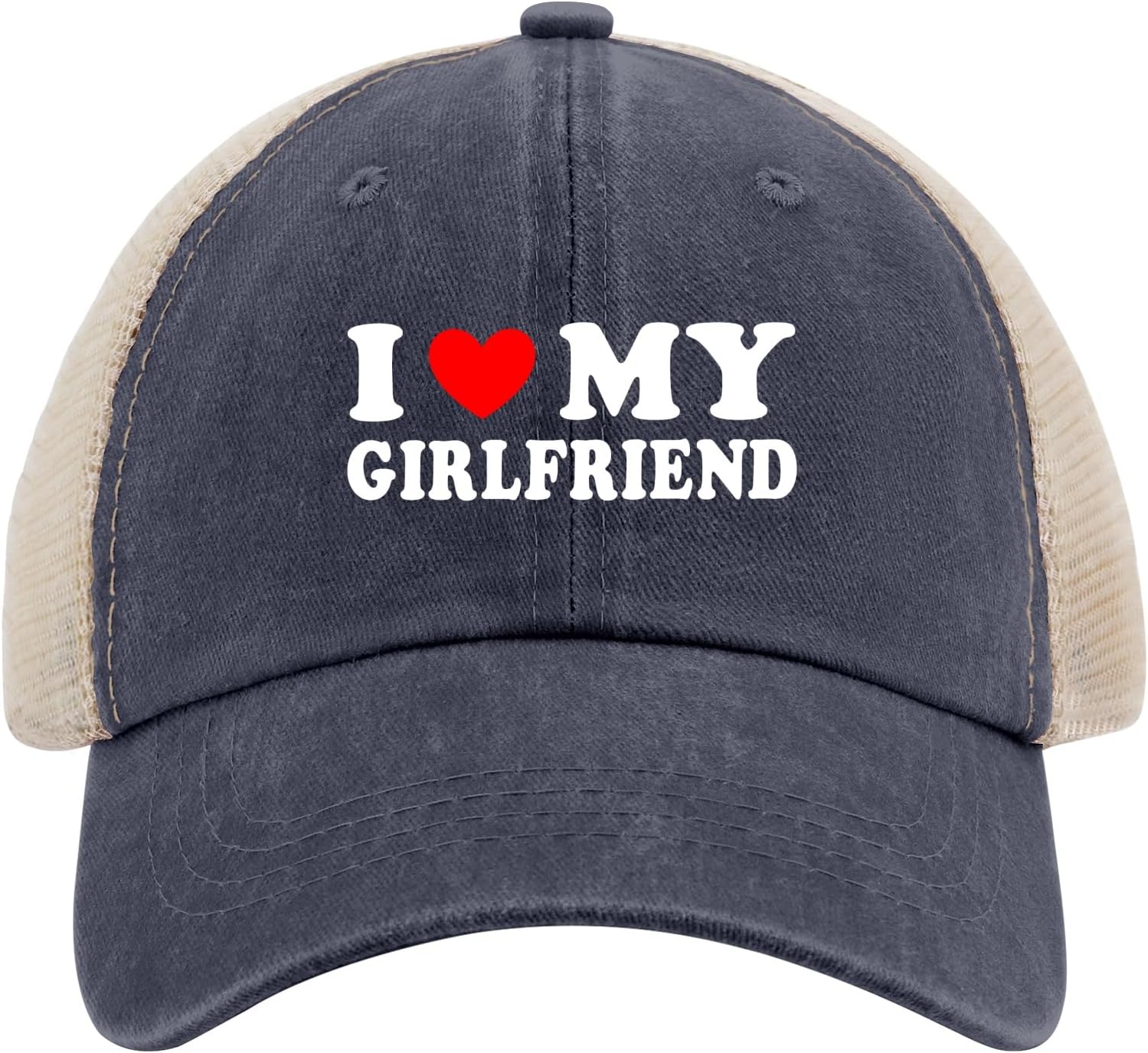 I Love My Girlfriend Funny Hat