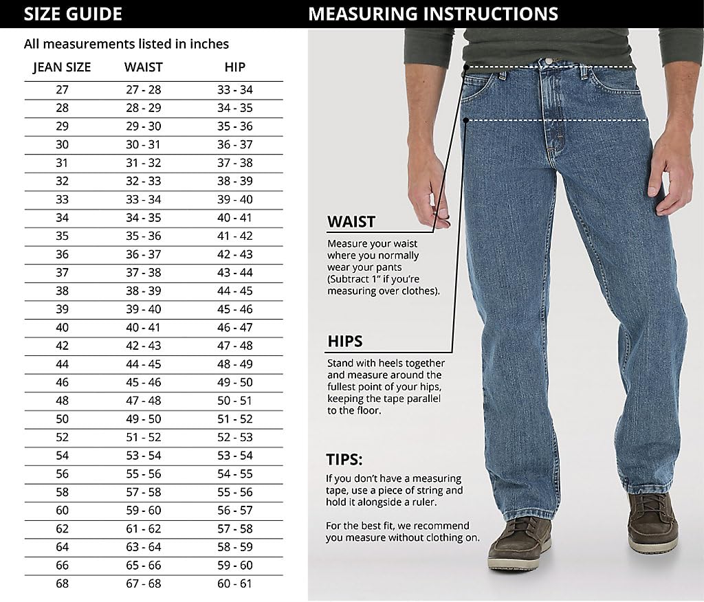 Comfortable Unisex Fit 5-Pocket Jeans