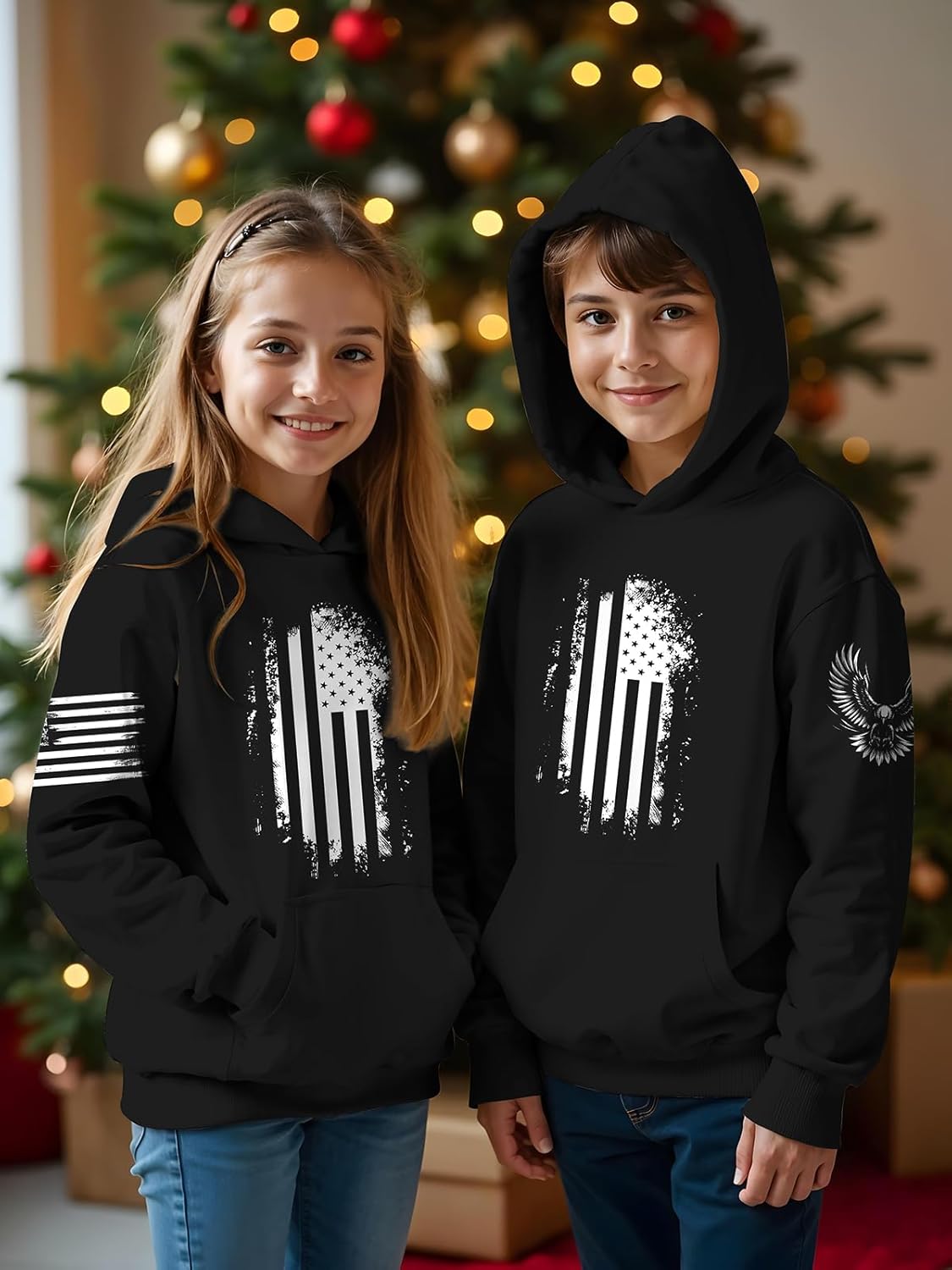 Vibrant 3D Graphic Hoodie for Teen Boys Kids