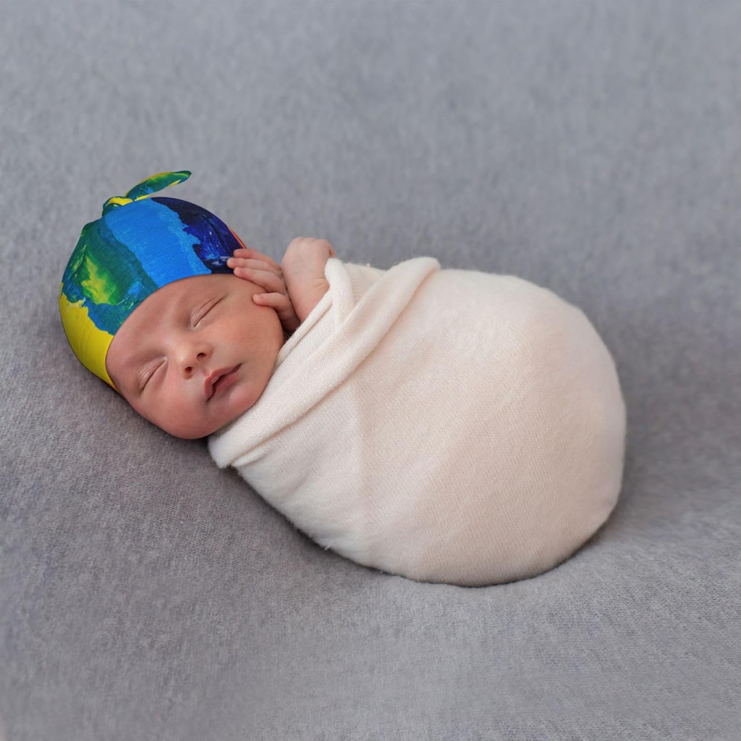 Adjustable Rainbow Baby Hats