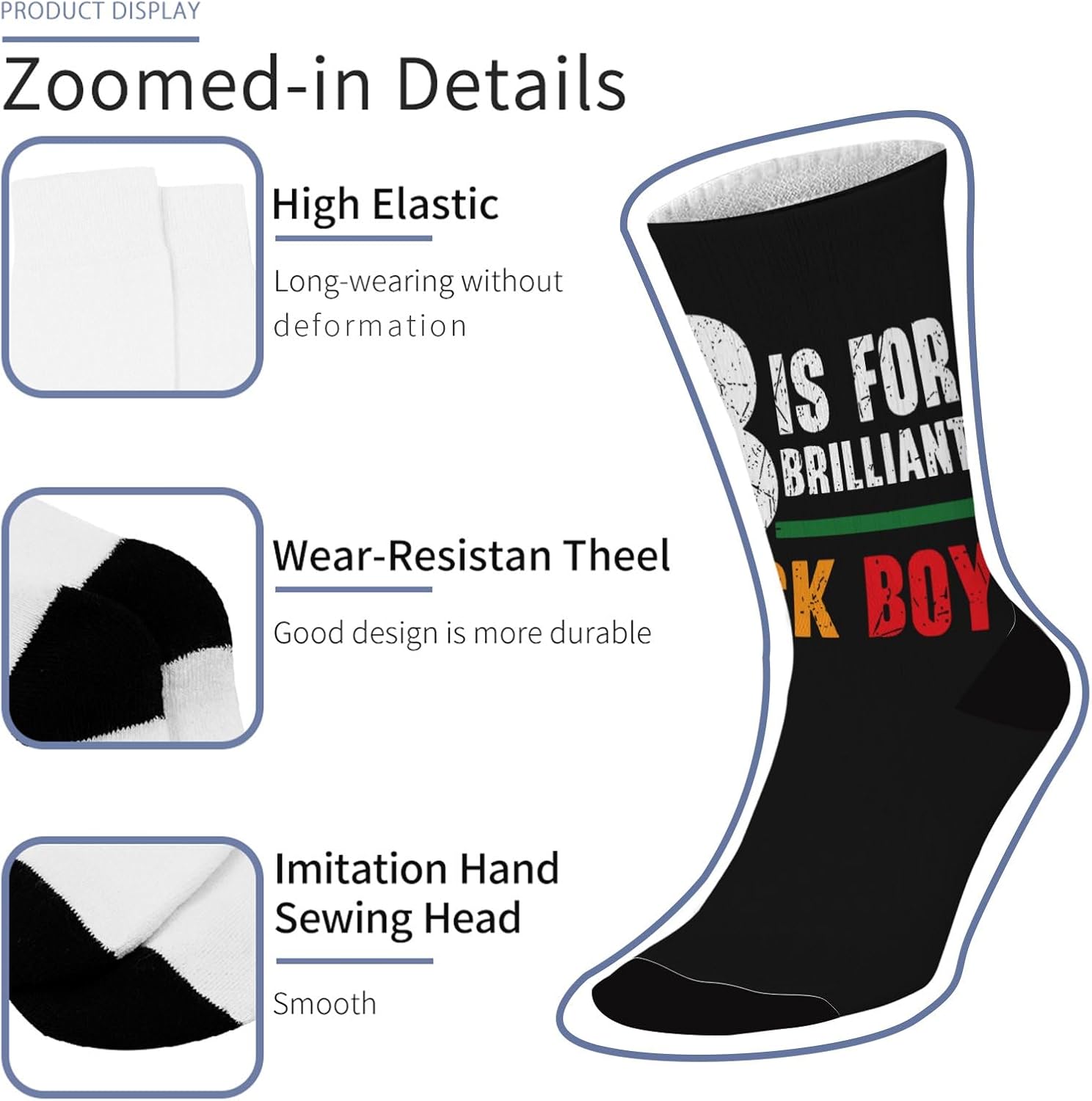 Brilliant Black Socks