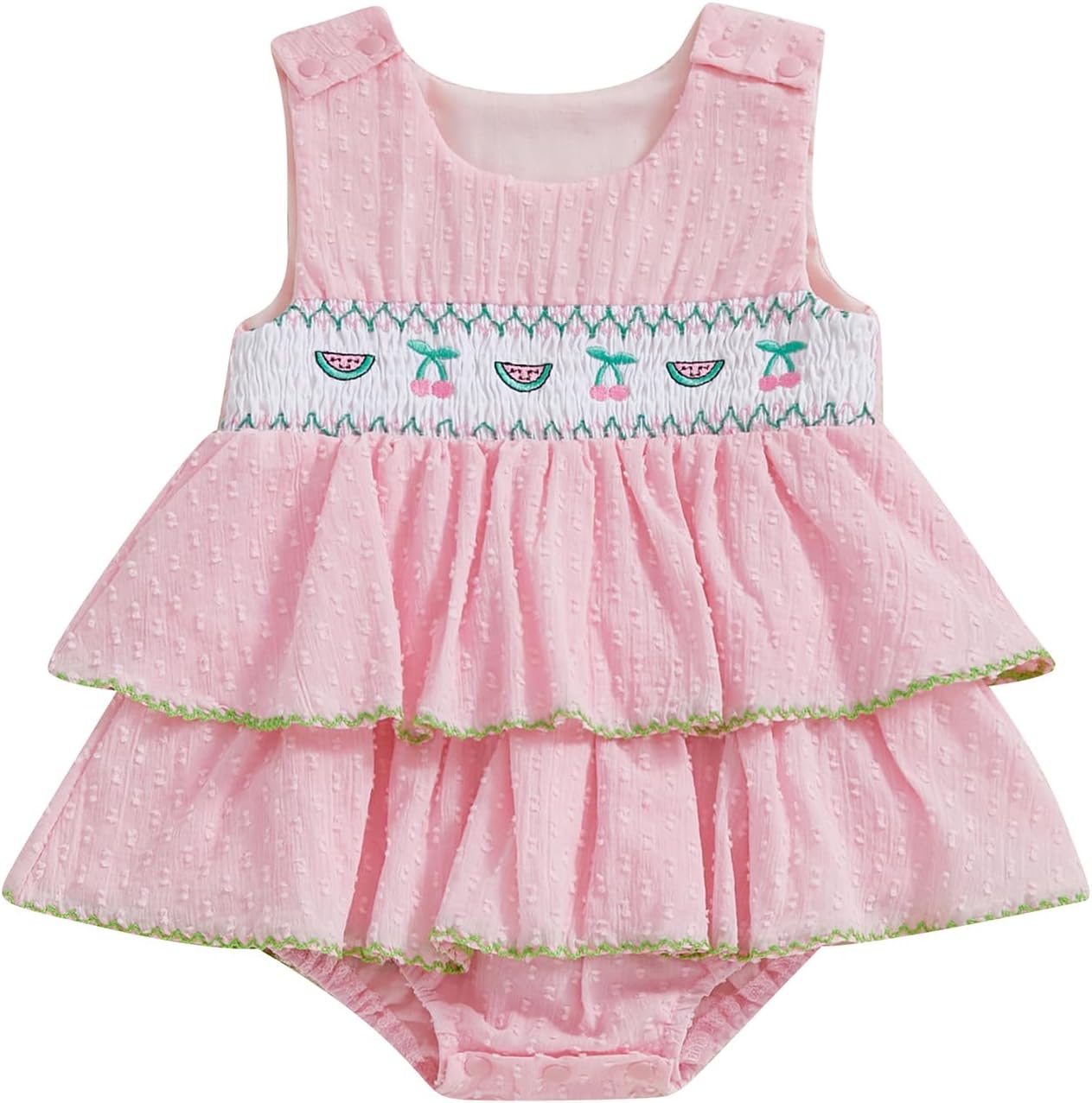Emmababy - Baby Girl Summer Romper Dress