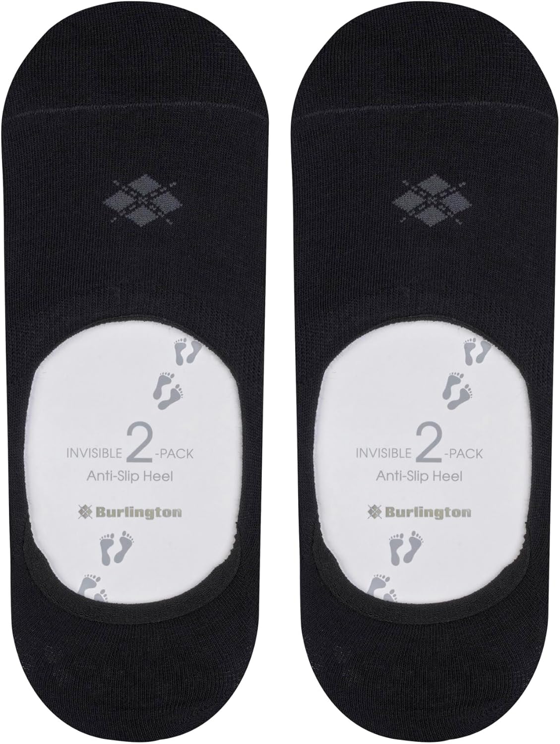 Burlington Mens Every Day Multipack M in Cotton No-Show Plain Line Socks