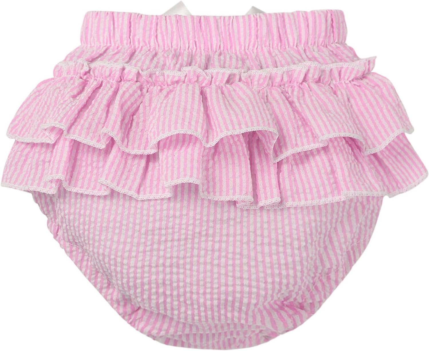 Stylish Ruffled Plaid Bloomers for Kids