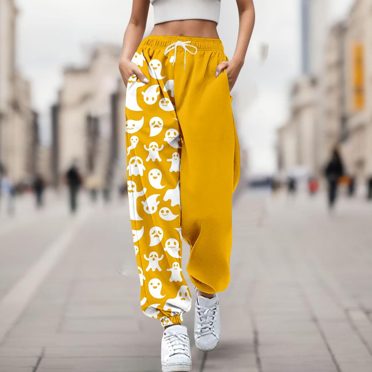 Halloween Print Sporty Essentials for Women