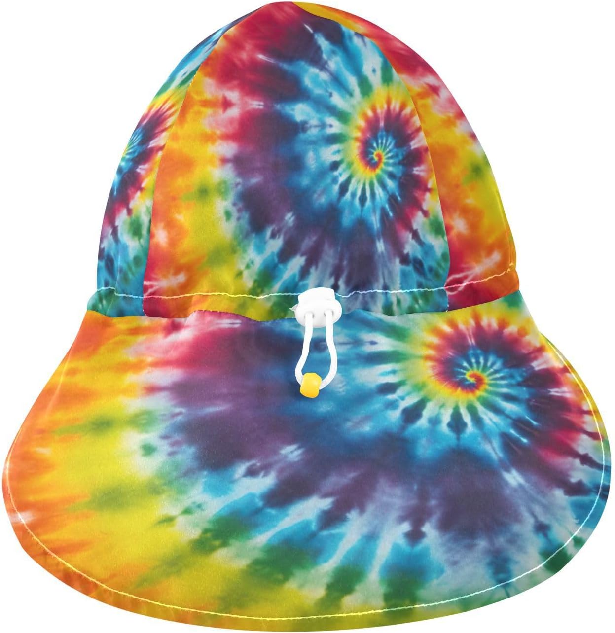 Emelivor Tie-Dye Spiral Baby Sun Hat UPF 50