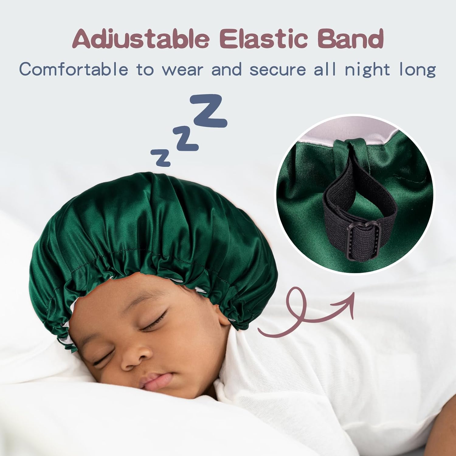 Adjustable Reversible Bonnet for Toddler Boys