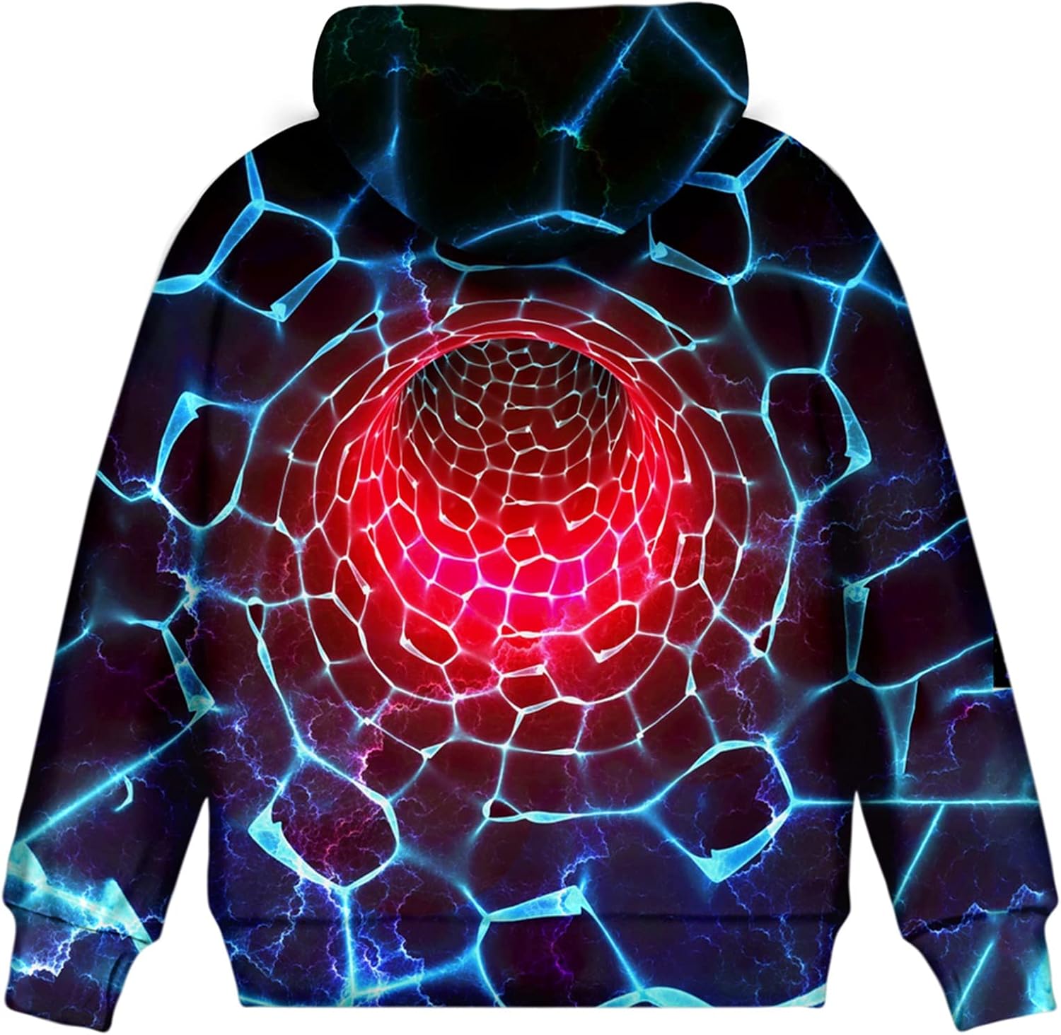 Neemanndy Kids Hoodie 3D Graphic Sweater with Pocket