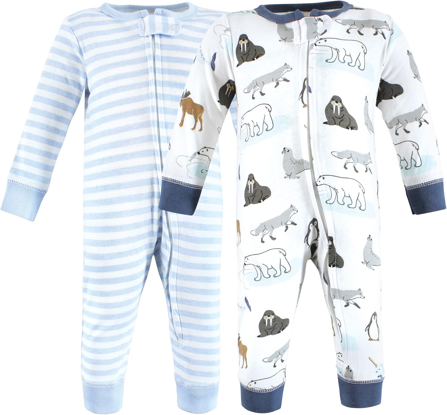 Hudson Baby Baby Cotton Sleep Play