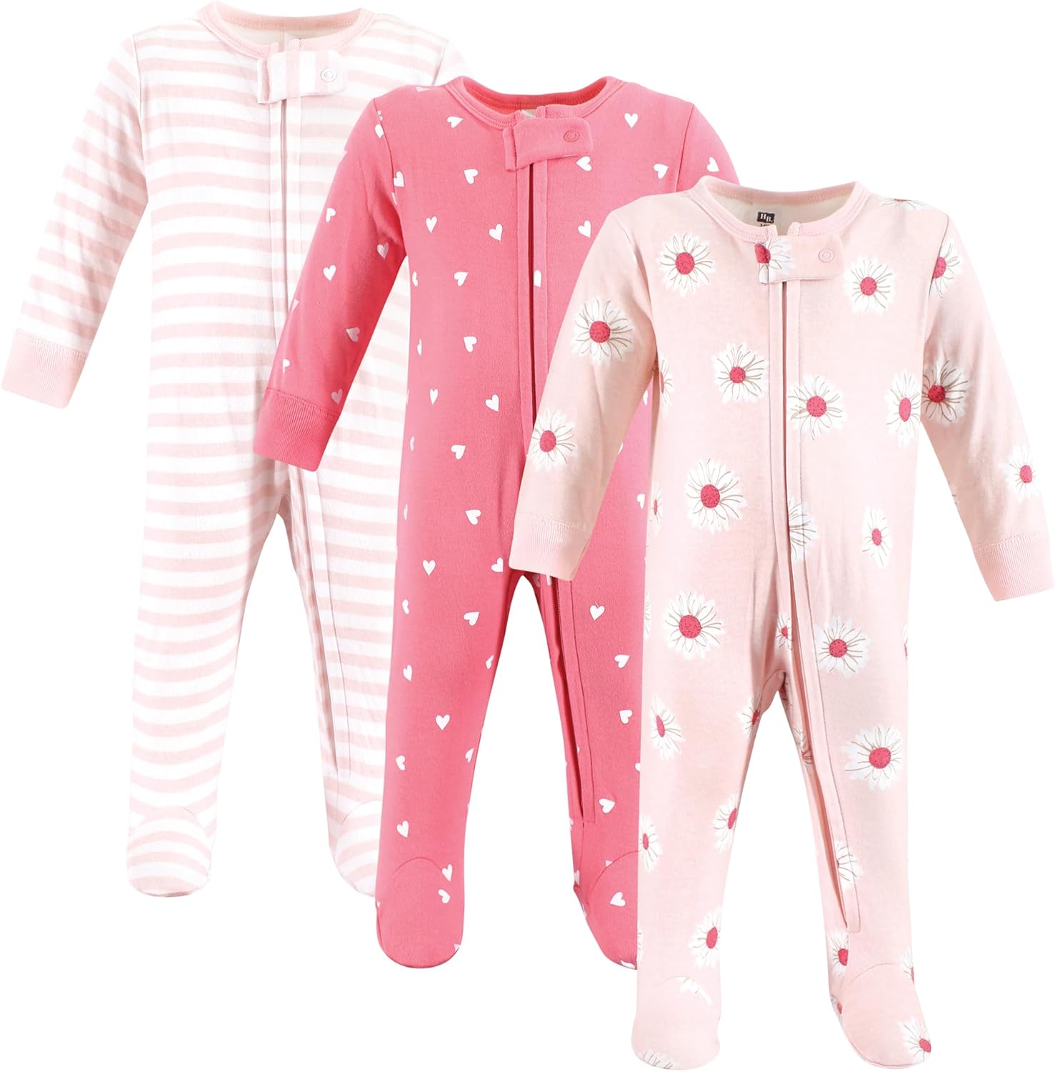 Hudson Baby Unisex Cotton Sleep and Play Set