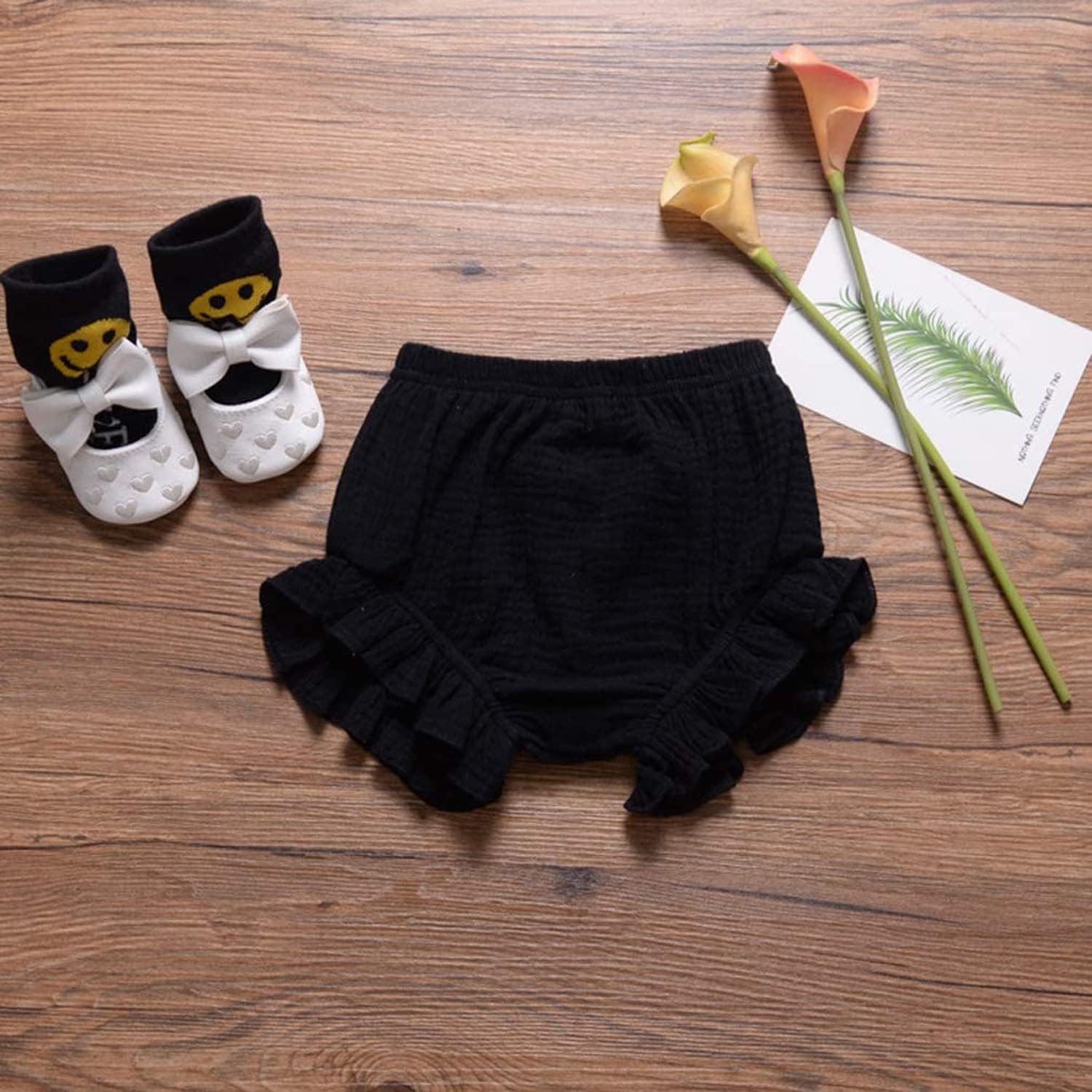 Cotton Ruffle Shorts for Babies