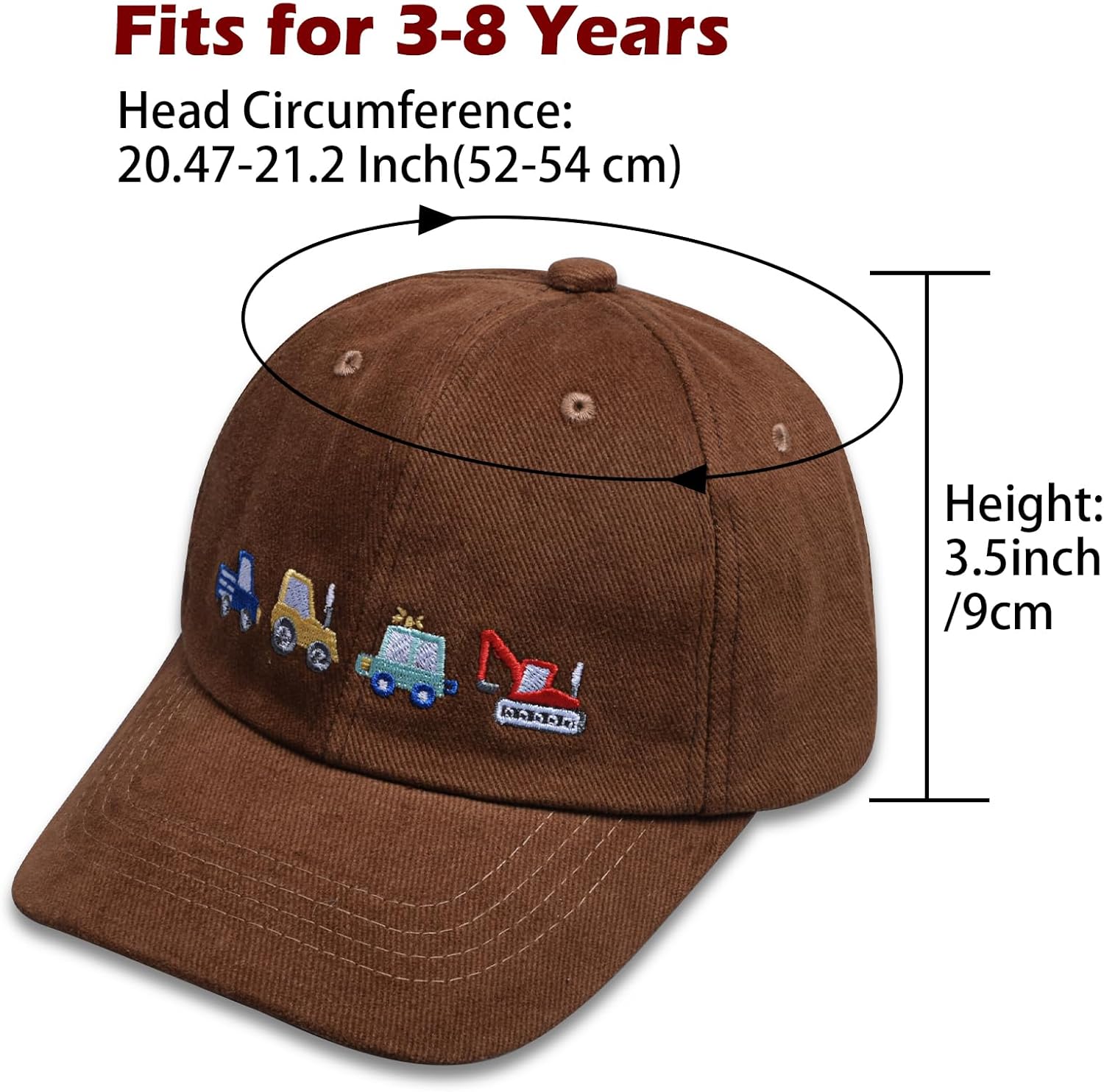 Dinosaur and Trucker Baseball Cap for Kids Sun Protection and Fun